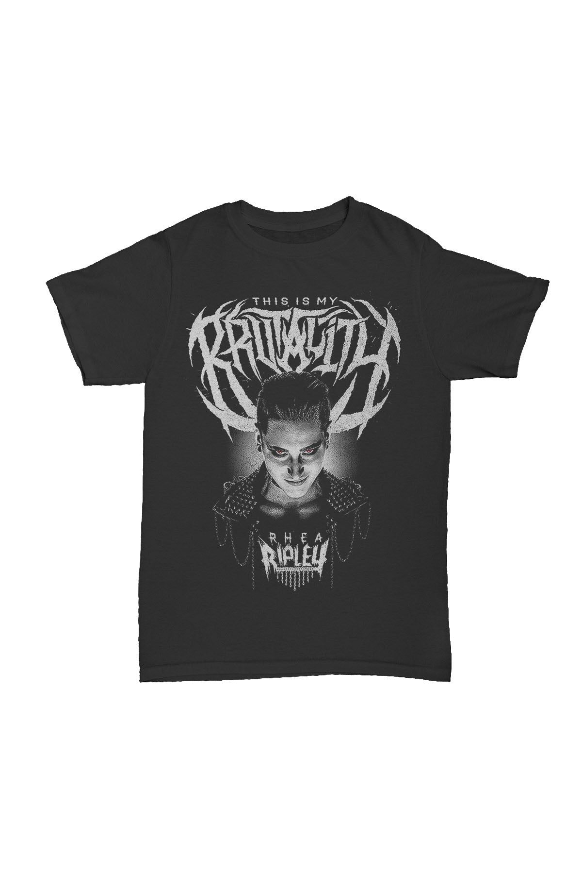 Rhea Ripley - This Is My Brutality Baskılı Pamuk T-shirt