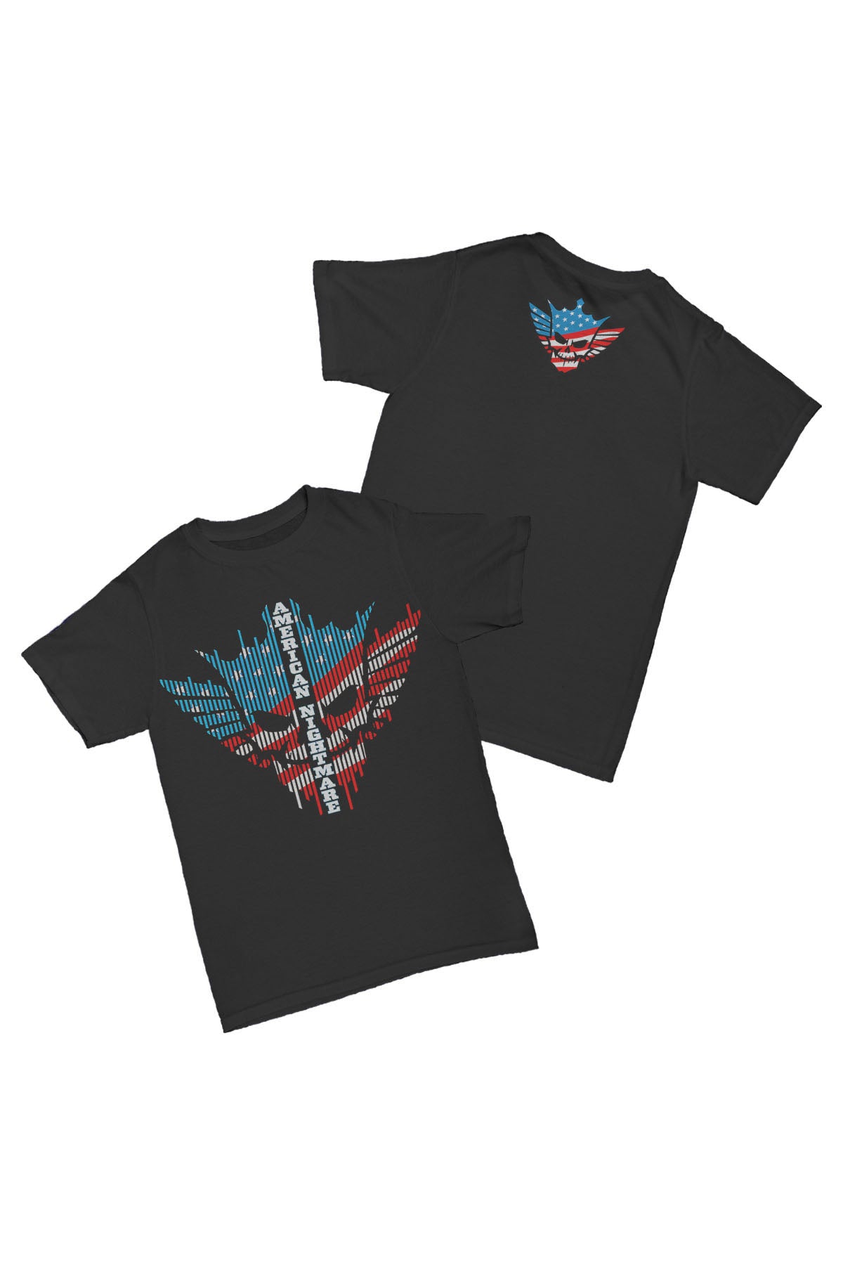 Cody Rhodes - American Nightmare Stripes Baskılı Pamuk T-shirt
