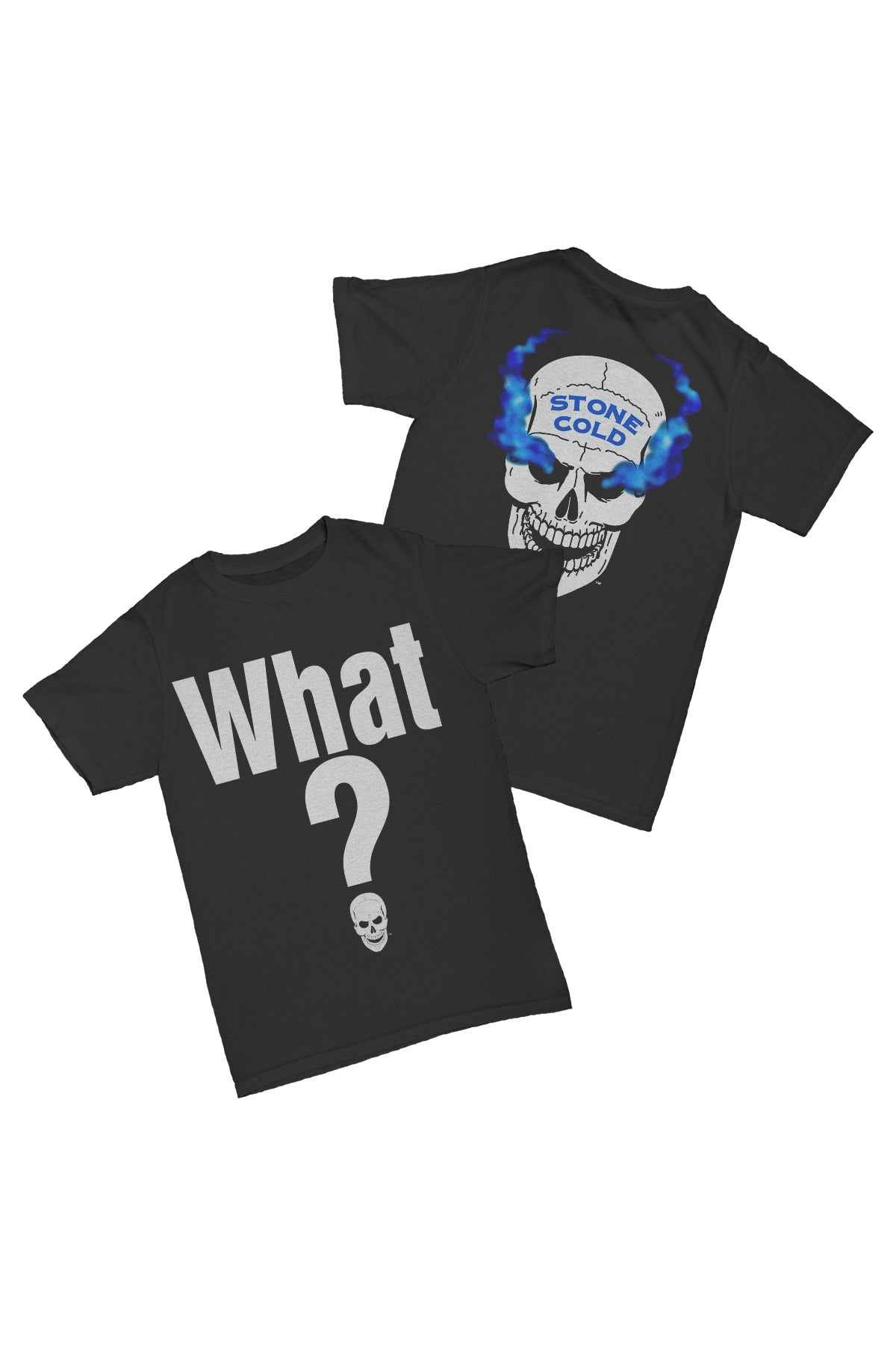 Stone Cold' Steve Austin - What? Baskılı Pamuk T-shirt