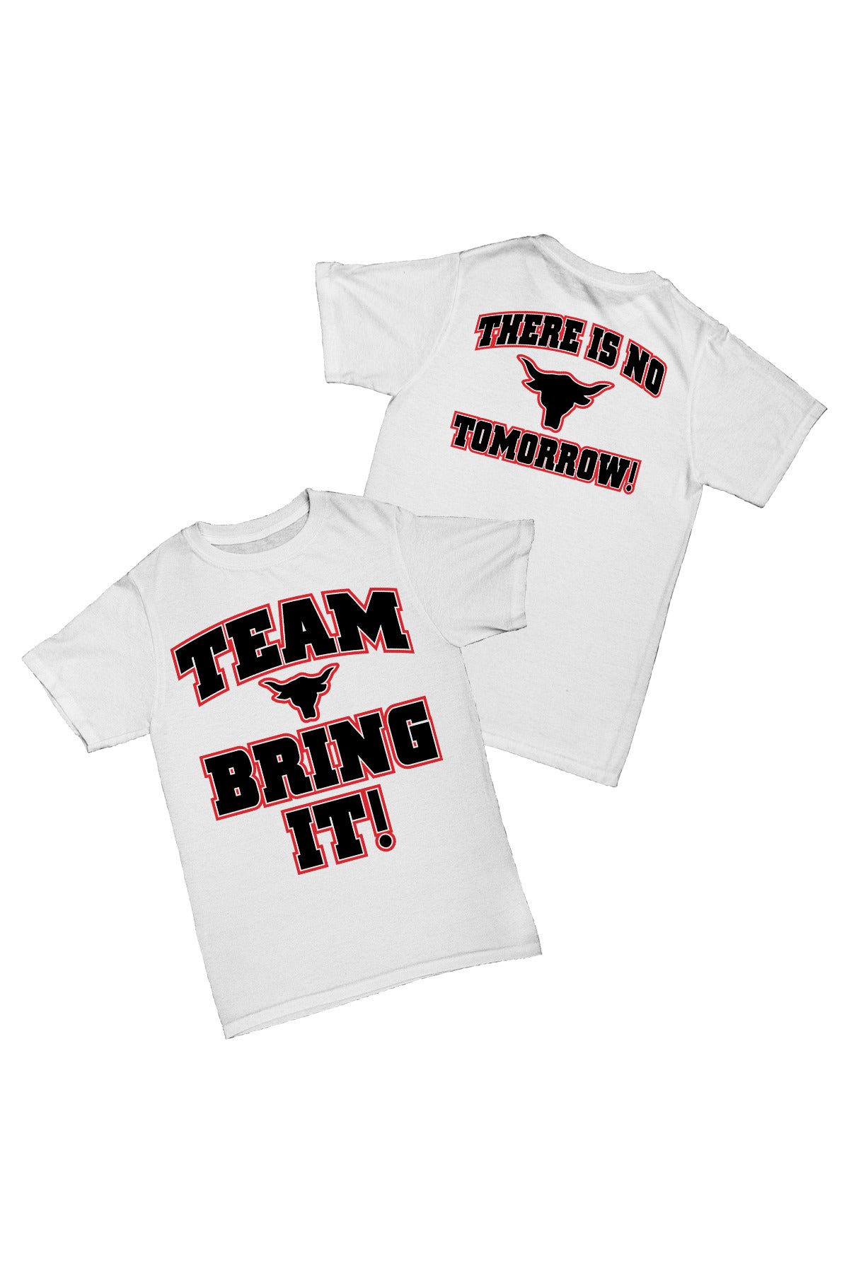 The Rock - Team Bring It Baskılı Pamuk T-shirt