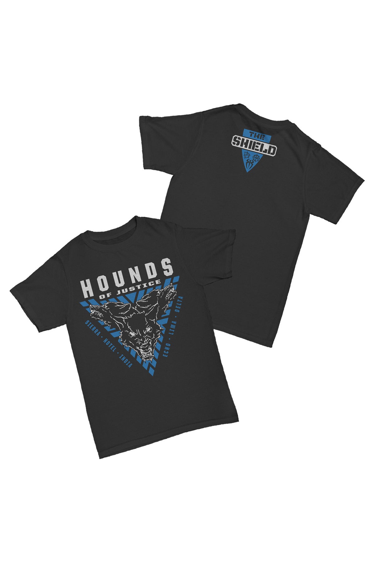 The Shield - Hounds of Justice Baskılı Pamuk T-shirt