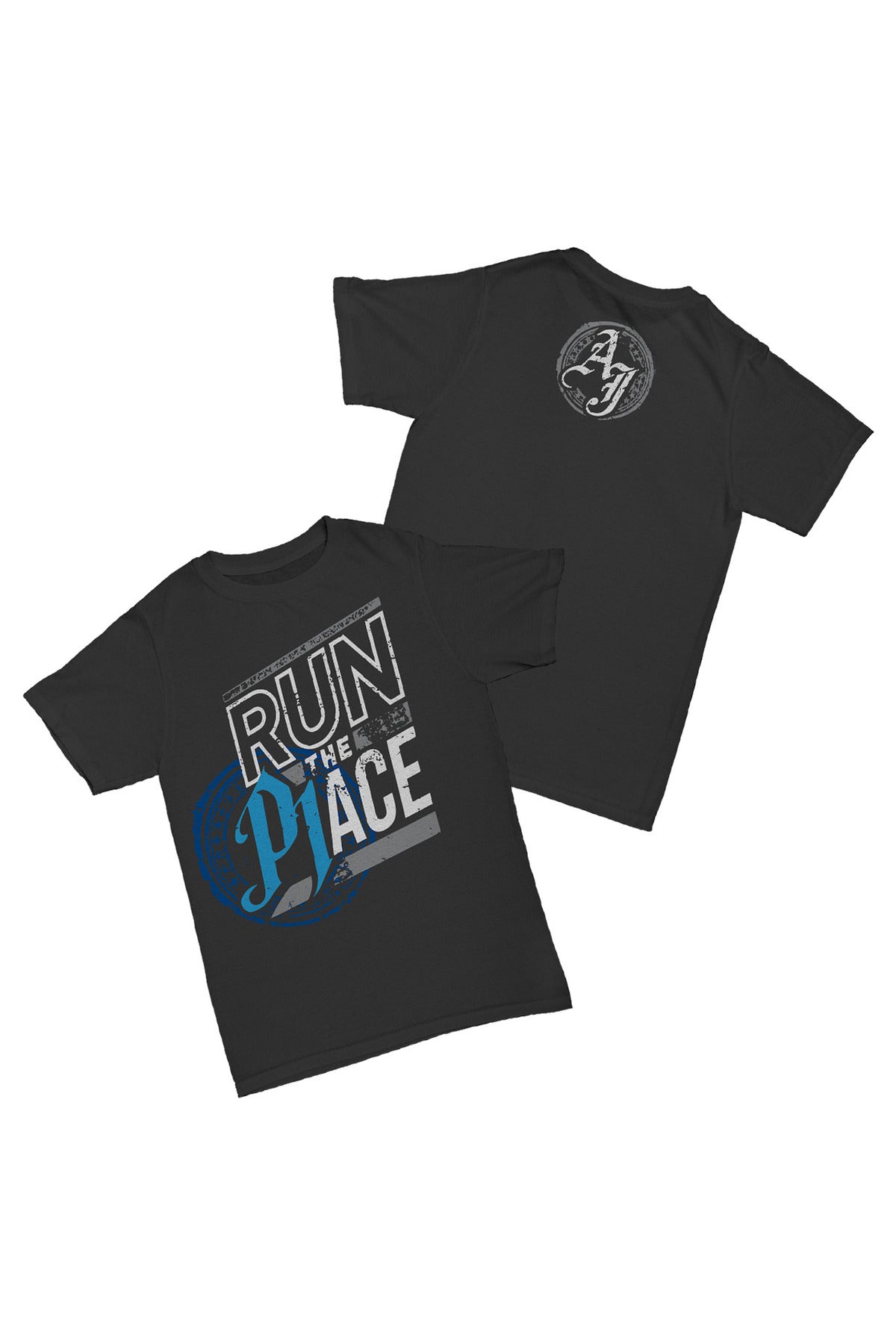 Aj Styles - Run The PJACE Baskılı Pamuk T-shirt
