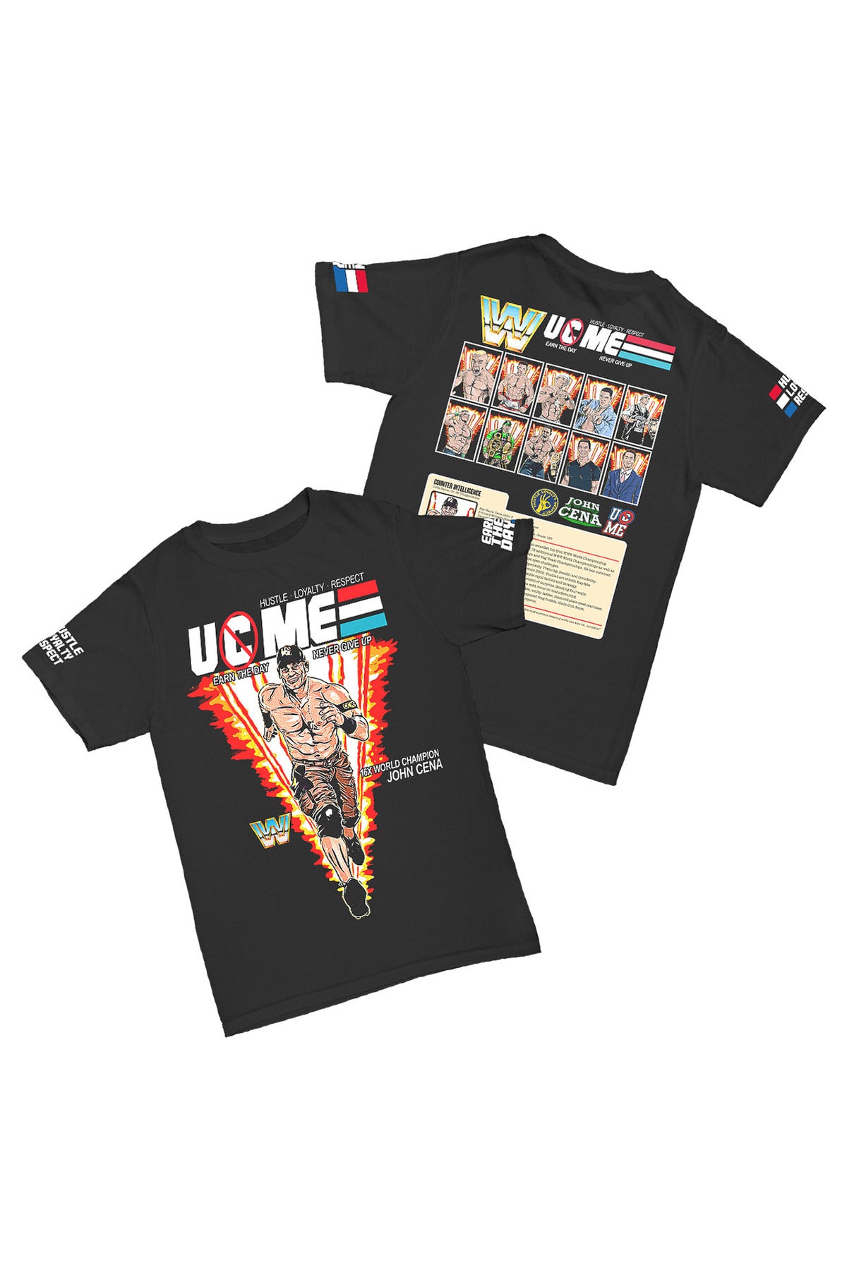 John Cena - Red, White & Blue Baskılı Pamuk T-shirt