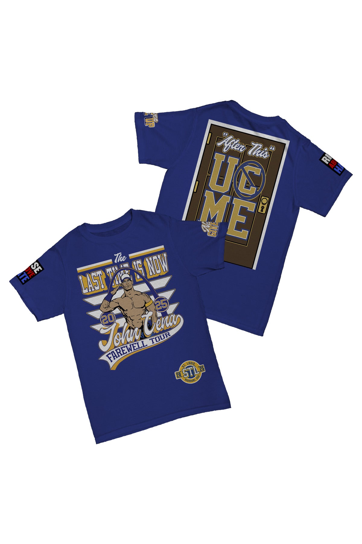 John Cena - St. Louis Farewell Tour 2025 Baskılı Pamuk T-shirt