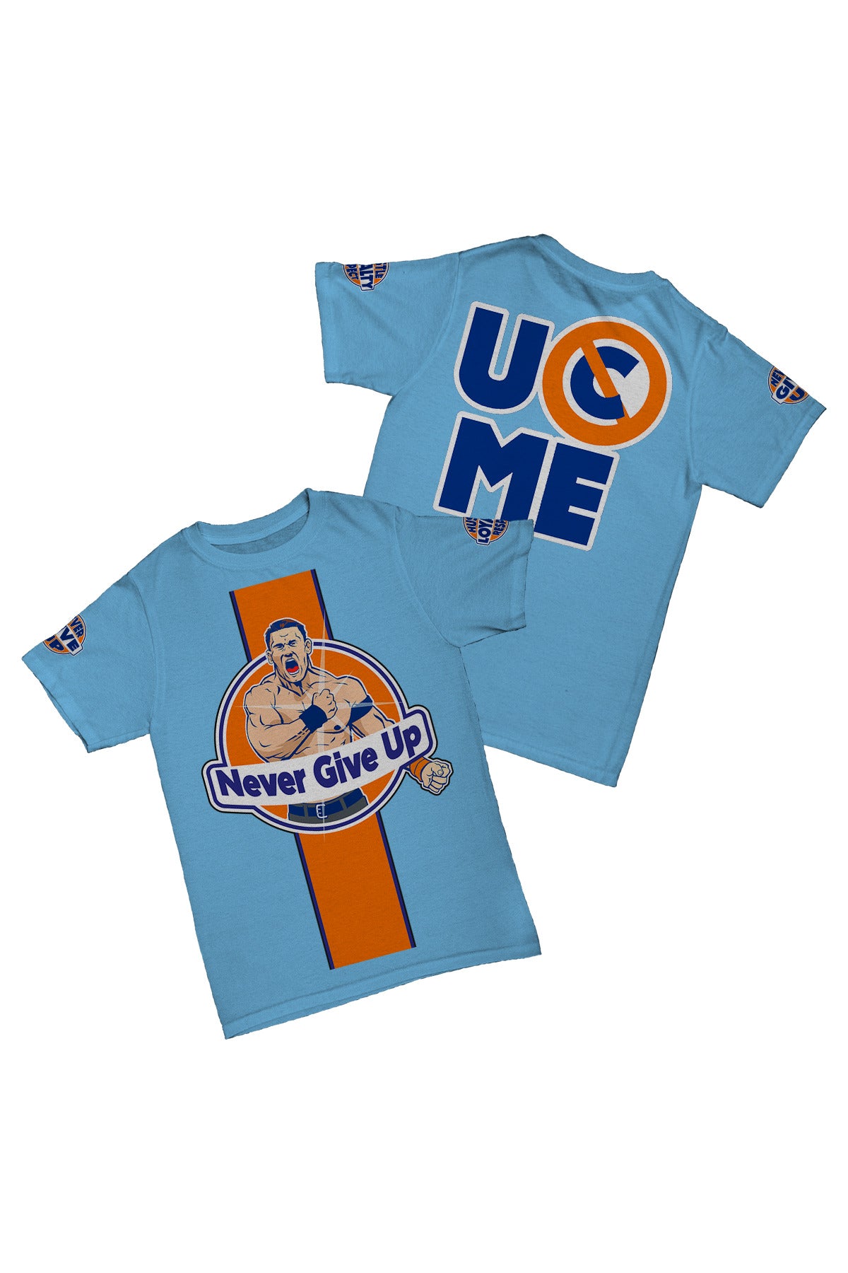 John Cena - Never Give Up 2023 Baskılı Pamuk T-shirt