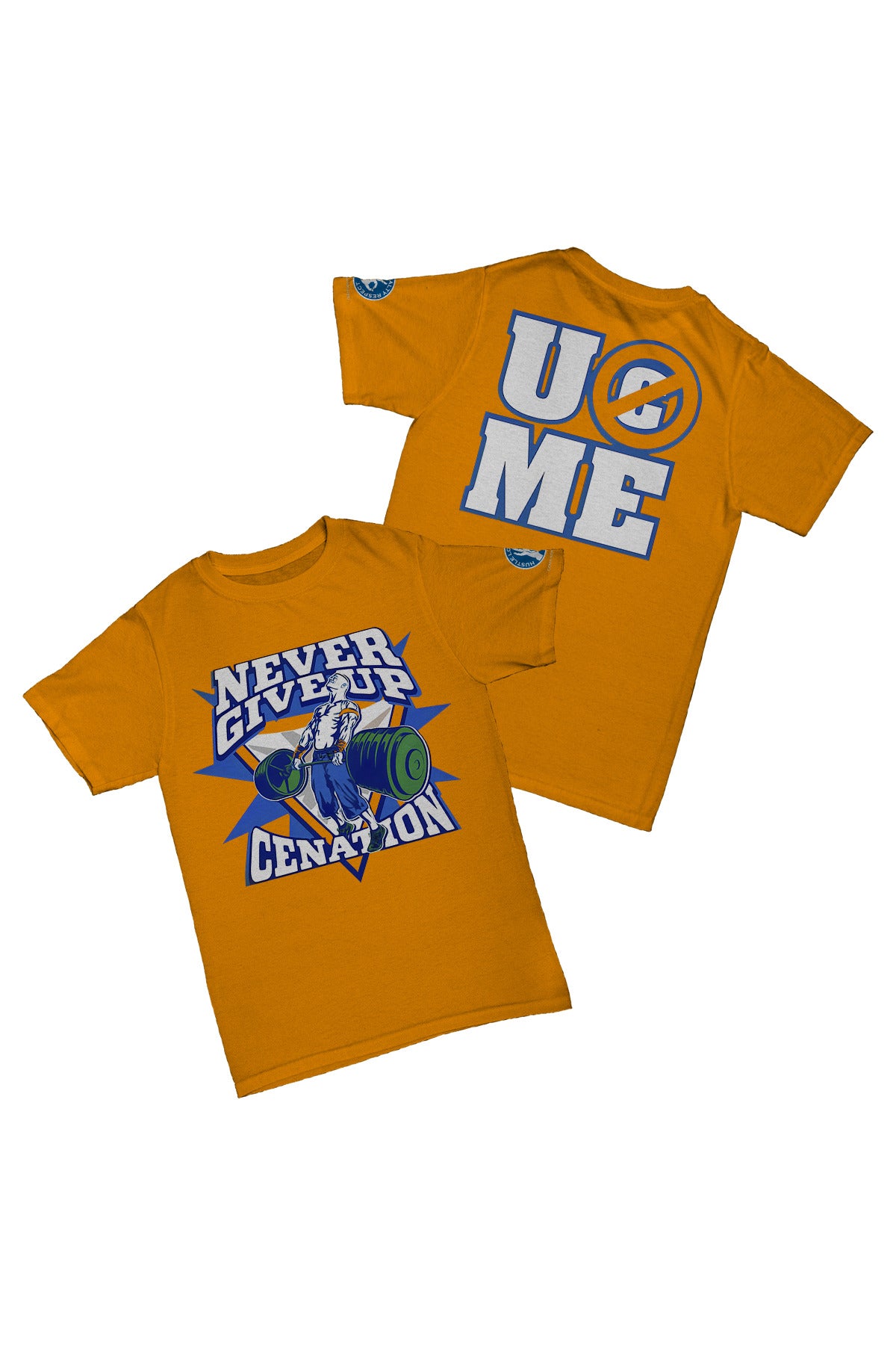 John Cena - Never Give Up Baskılı Pamuk T-shirt