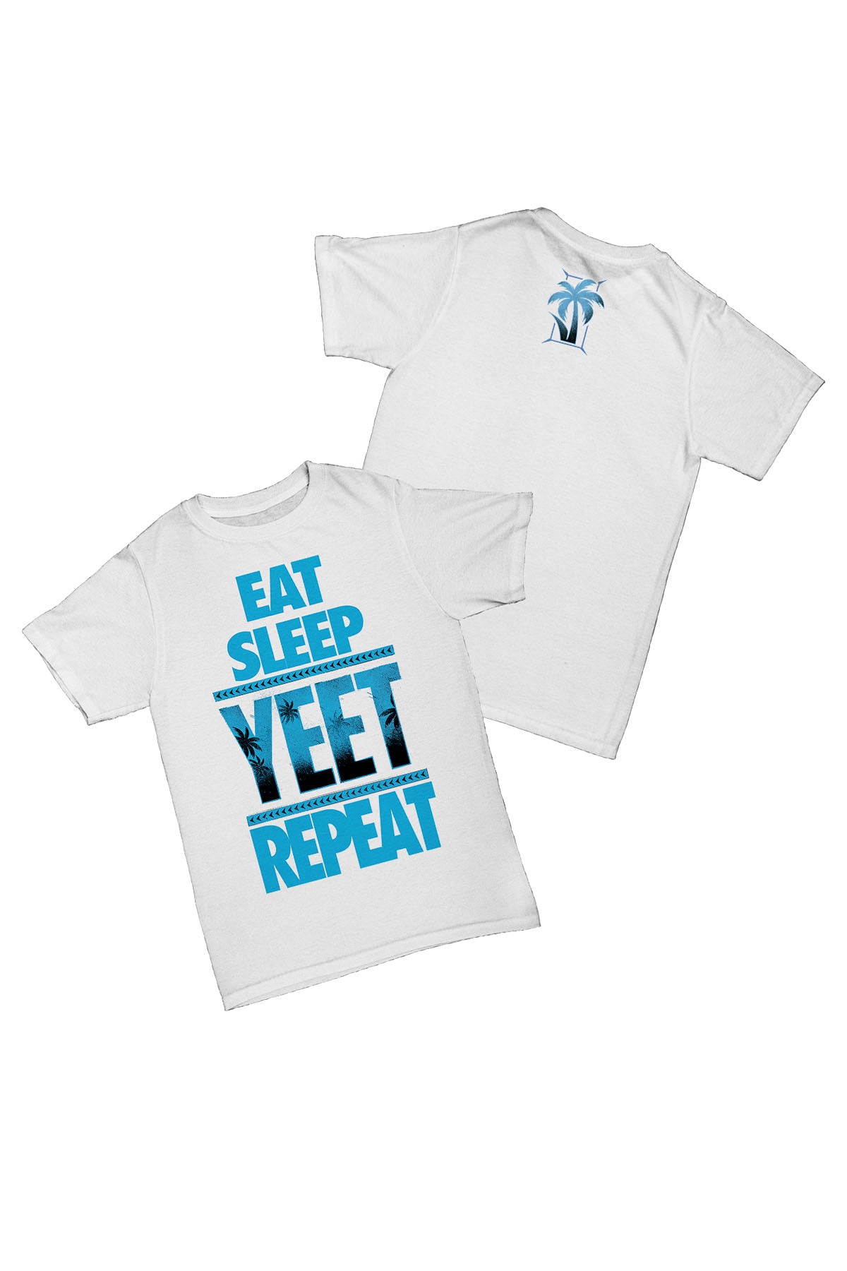 The Usos - Jey Uso Eat, Sleep, Yeet, Repeat Baskılı Pamuk T-shirt