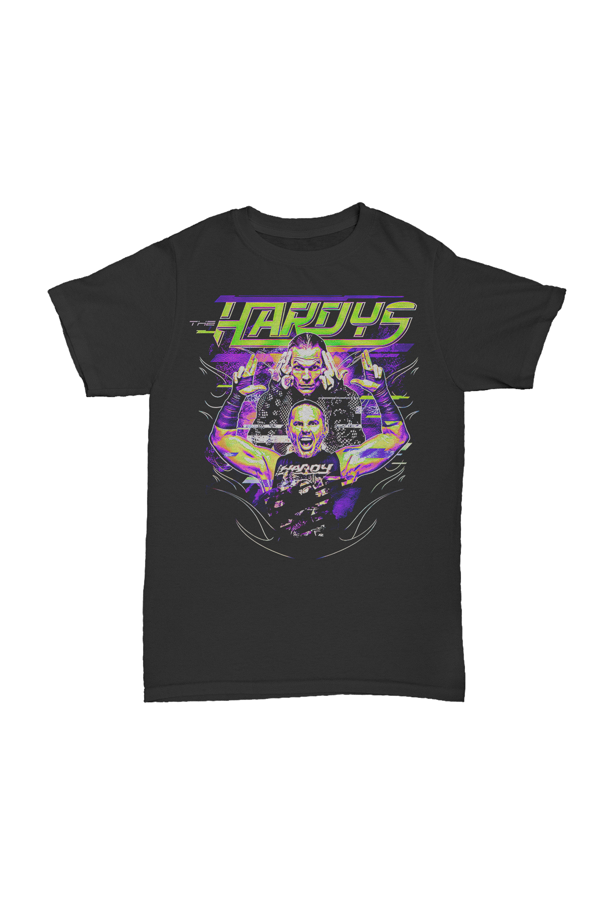 Hardy Boyz - 2 the Extreme Baskılı Pamuk T-shirt