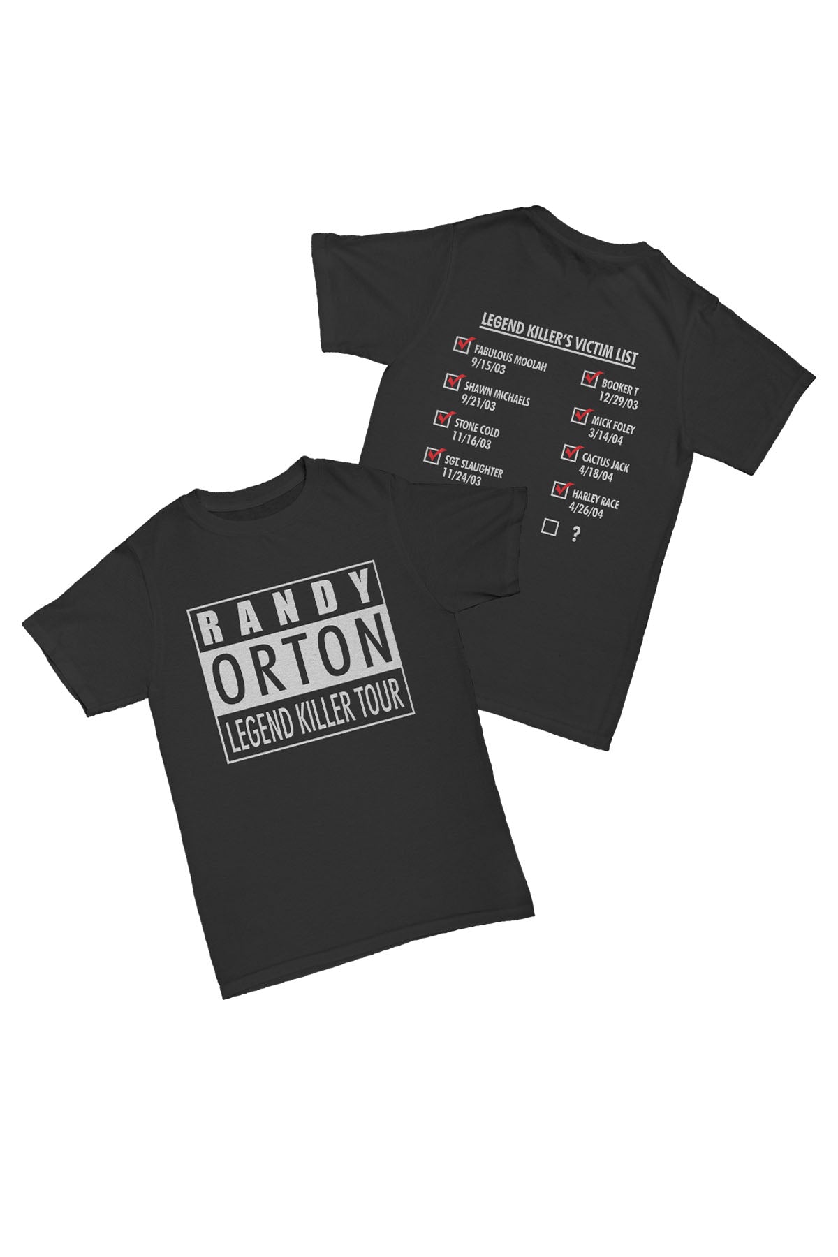 Randy Orton - Legend Killer Tour Baskılı Pamuk T-shirt