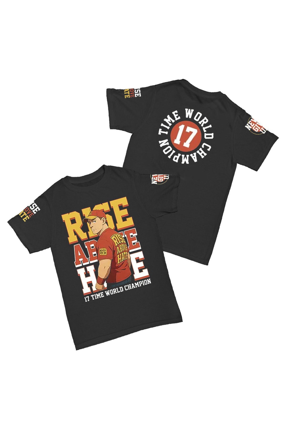 John Cena - Anime 17 Baskılı Pamuk T-shirt