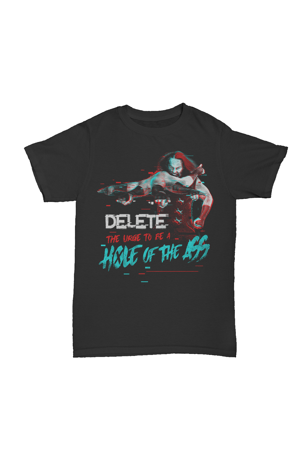 Hardy Boyz - Matt Hardy - Delete the Urge Baskılı Pamuk T-shirt