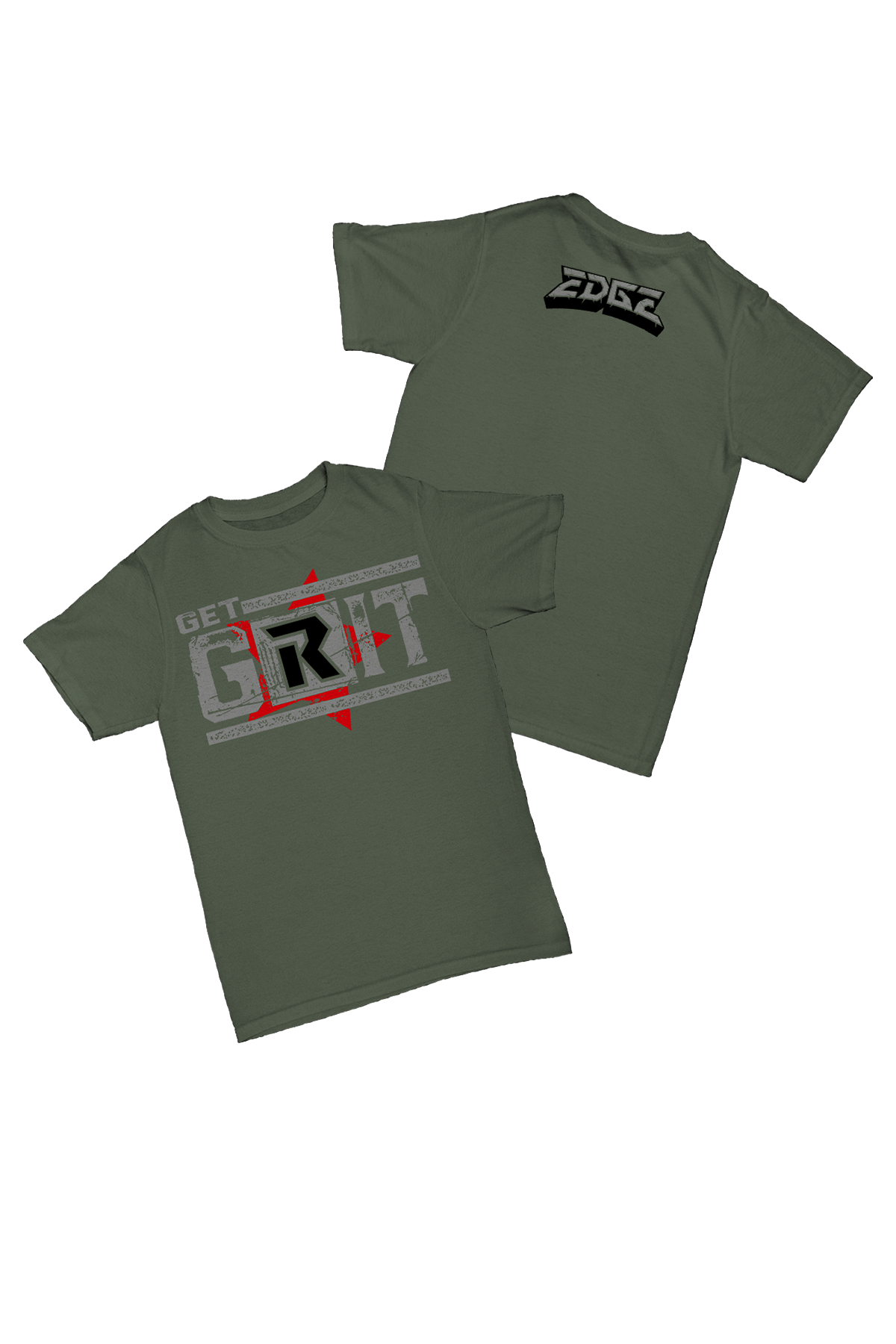 Edge - Get Grit Baskılı Pamuk T-shirt