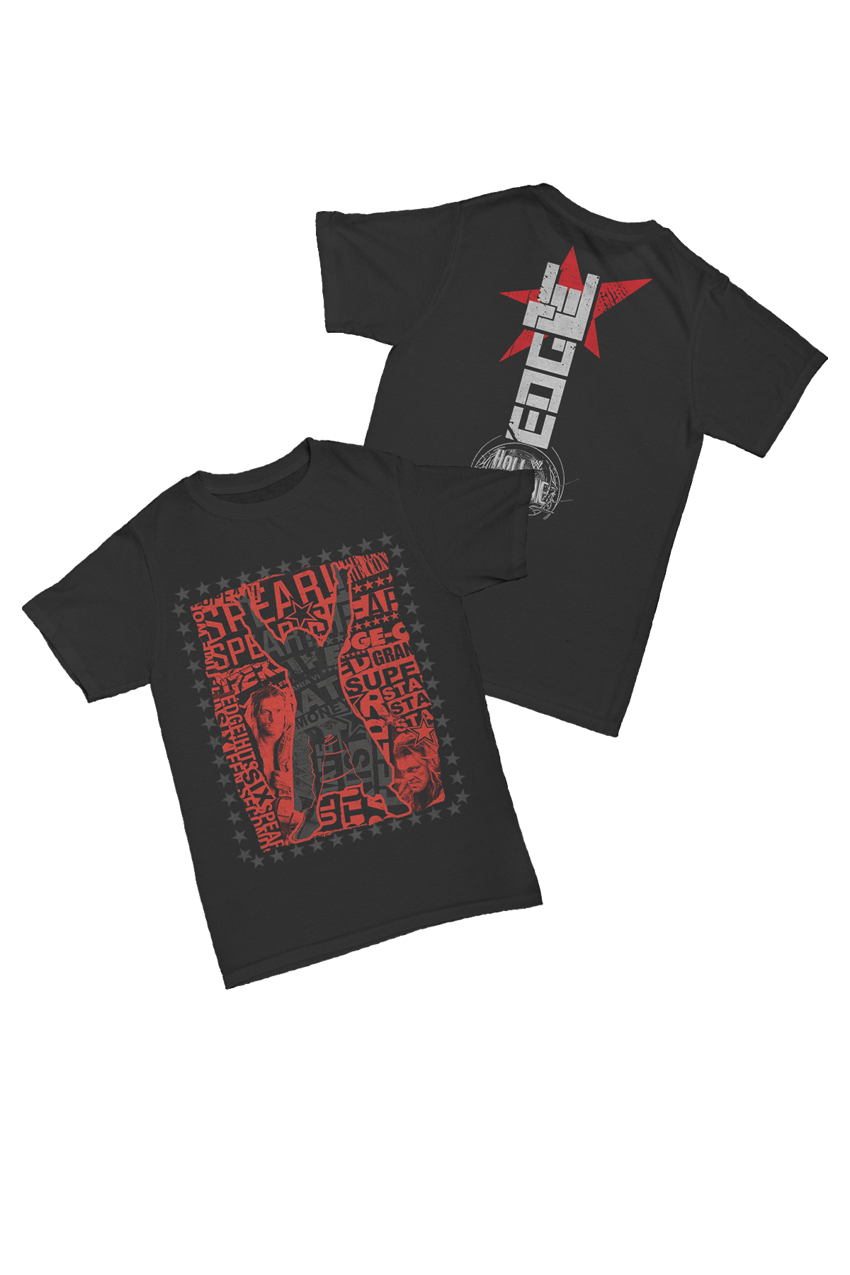Edge - Hall of Fame 2012 Baskılı Pamuk T-shirt
