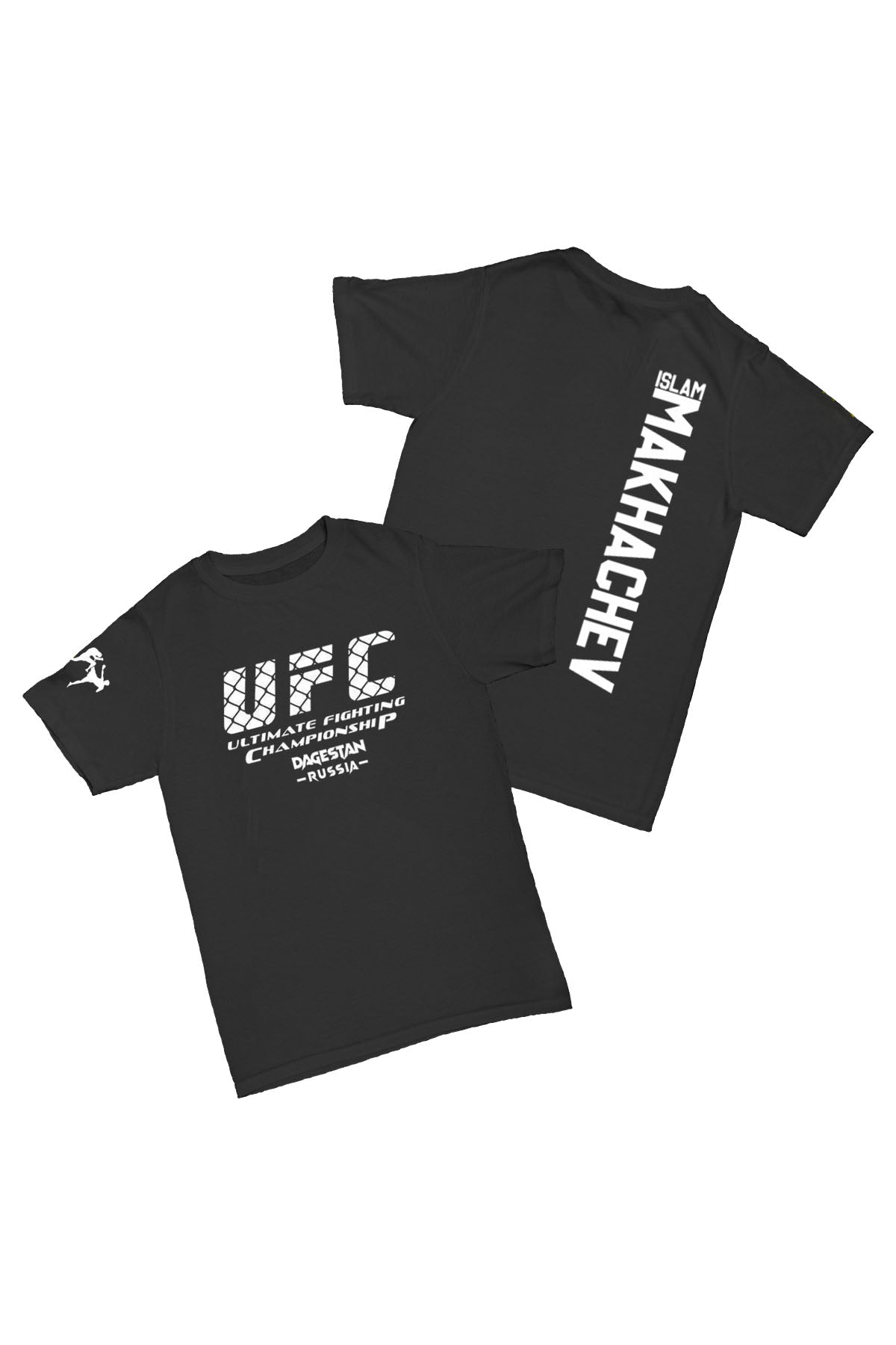 Islam Makhachev - UFC Baskılı Pamuk T-shirt