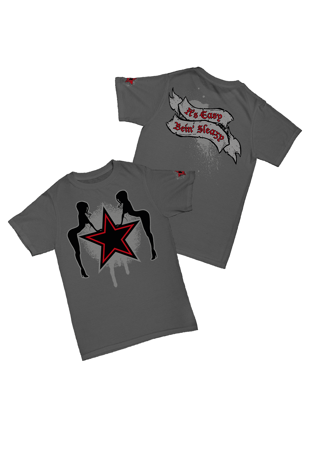 Edge - It's Easy Bein' Sleazy Baskılı Pamuk T-shirt