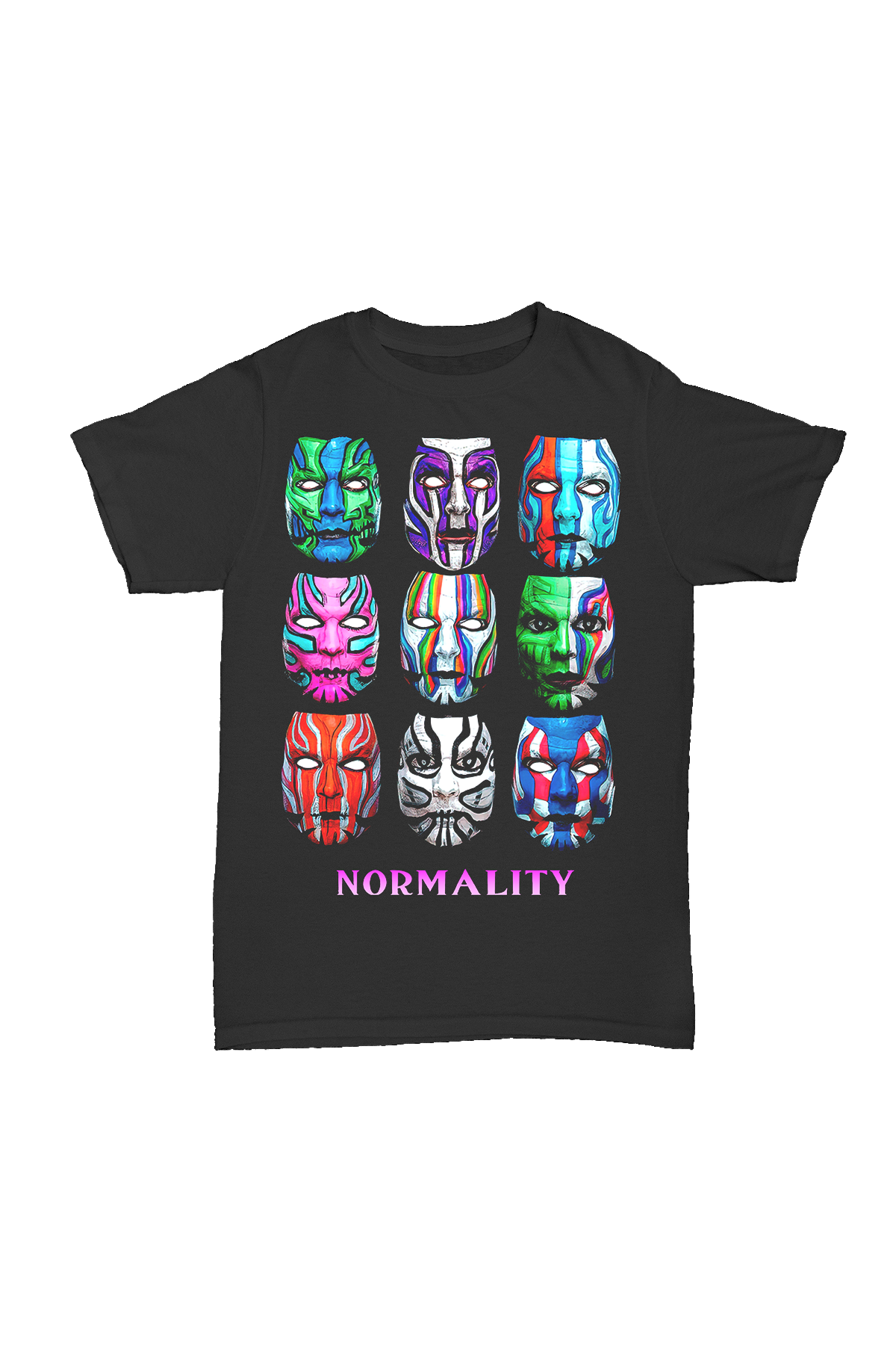 Hardy Boyz - Jeff Hardy - Normality Baskılı Pamuk T-shirt