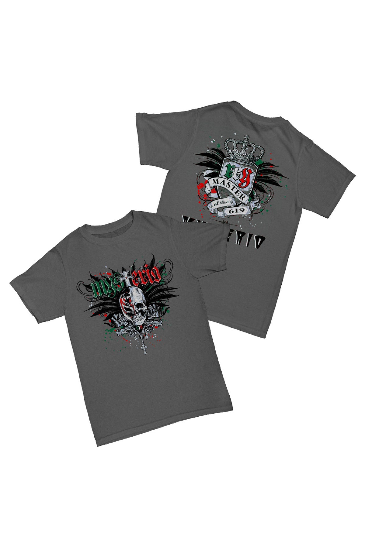 Rey Mysterio - Master of the 619 Baskılı Pamuk T-shirt