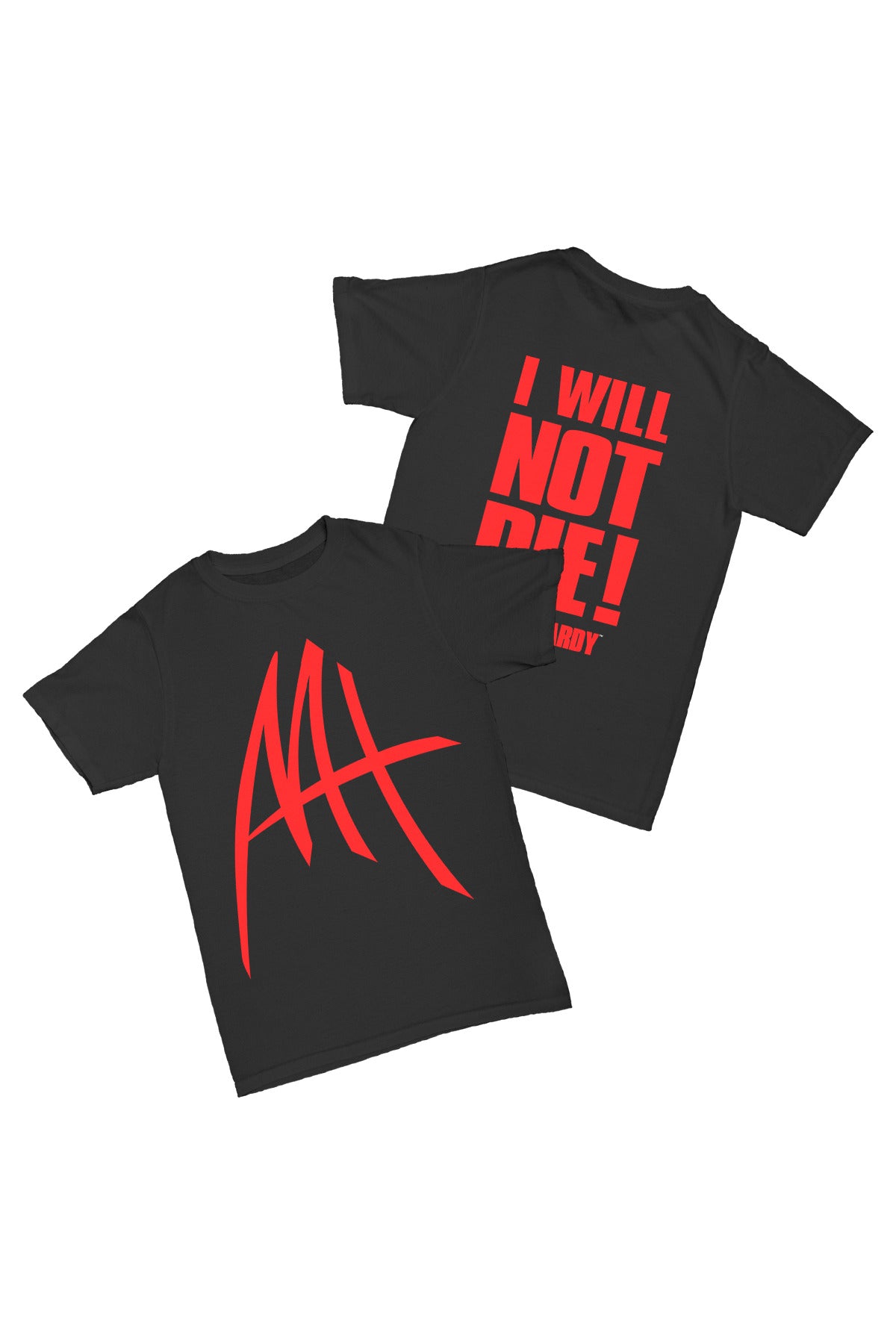 Hardy Boyz - Matt Hardy - I Will Not Die Baskılı Pamuk T-shirt