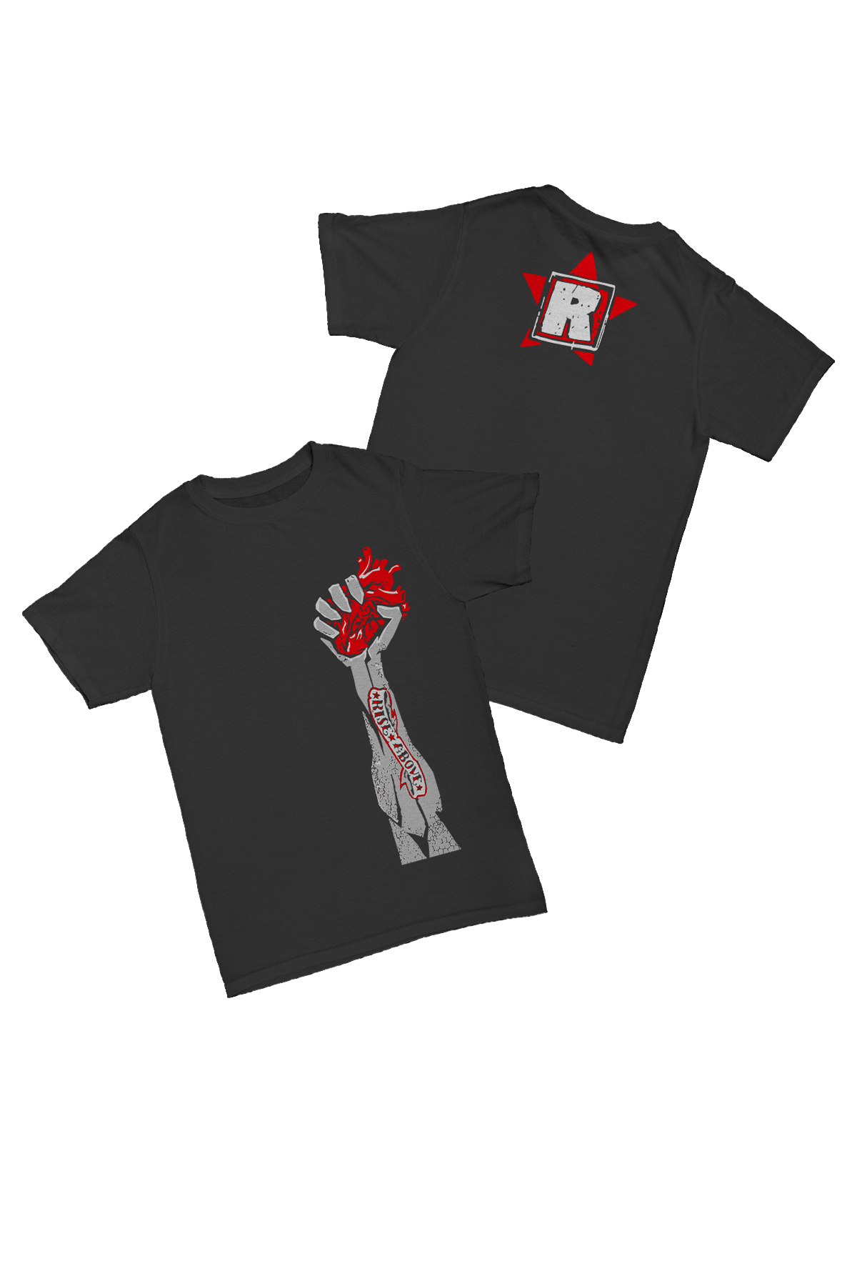 Edge - Rise Above Baskılı Pamuk T-shirt