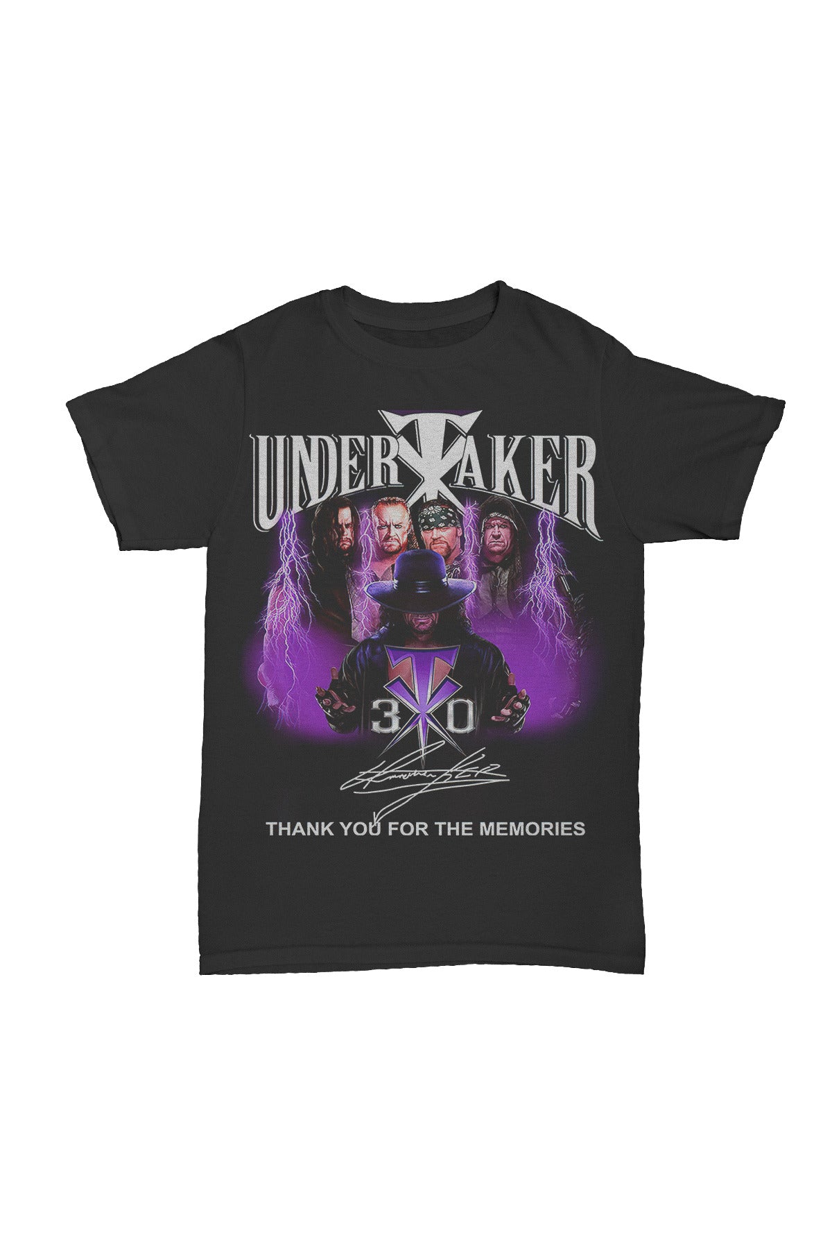The Undertaker - Thank You Baskılı Pamuk T-shirt