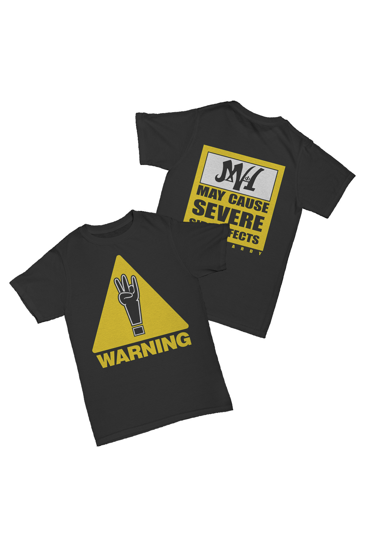 Hardy Boyz - Matt Hardy - Warning Baskılı Pamuk T-shirt