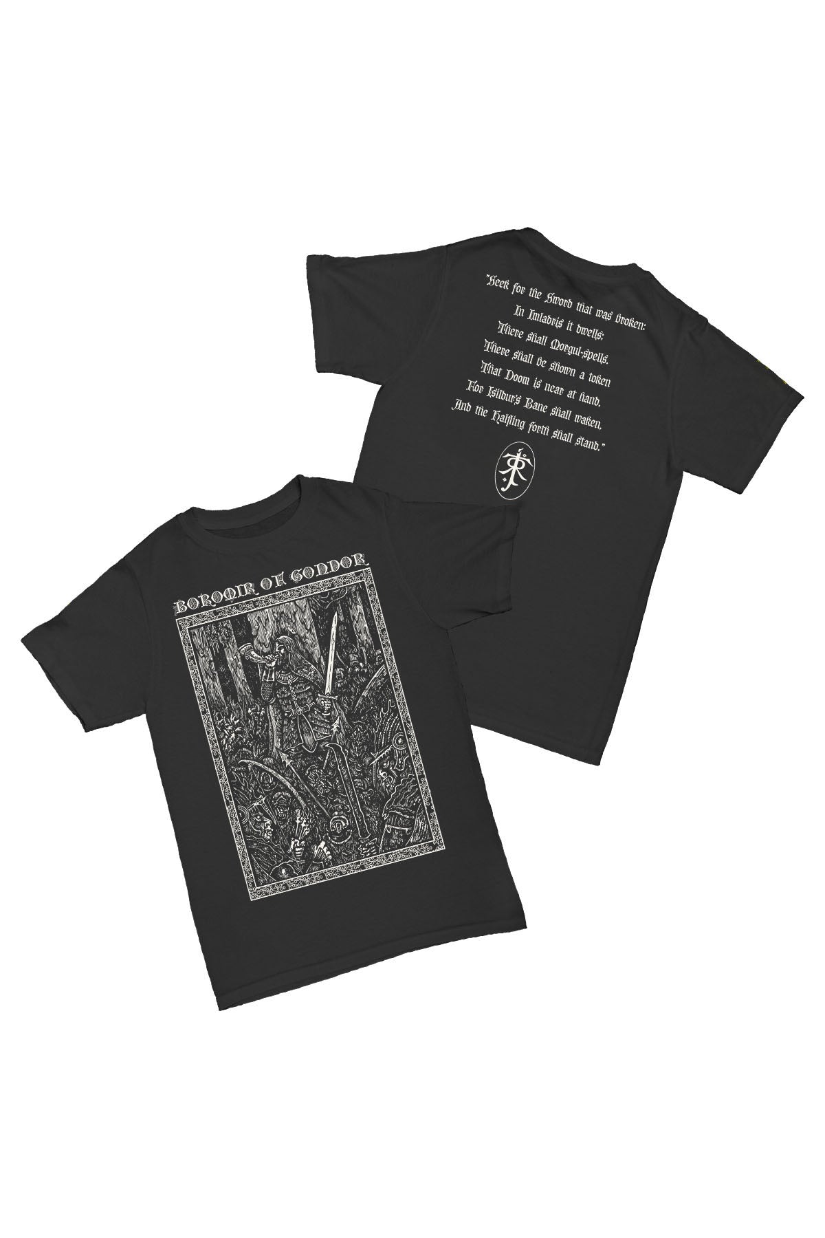 Lord Of The Rings - Gondorlu Boromir Baskılı Pamuk T-shirt