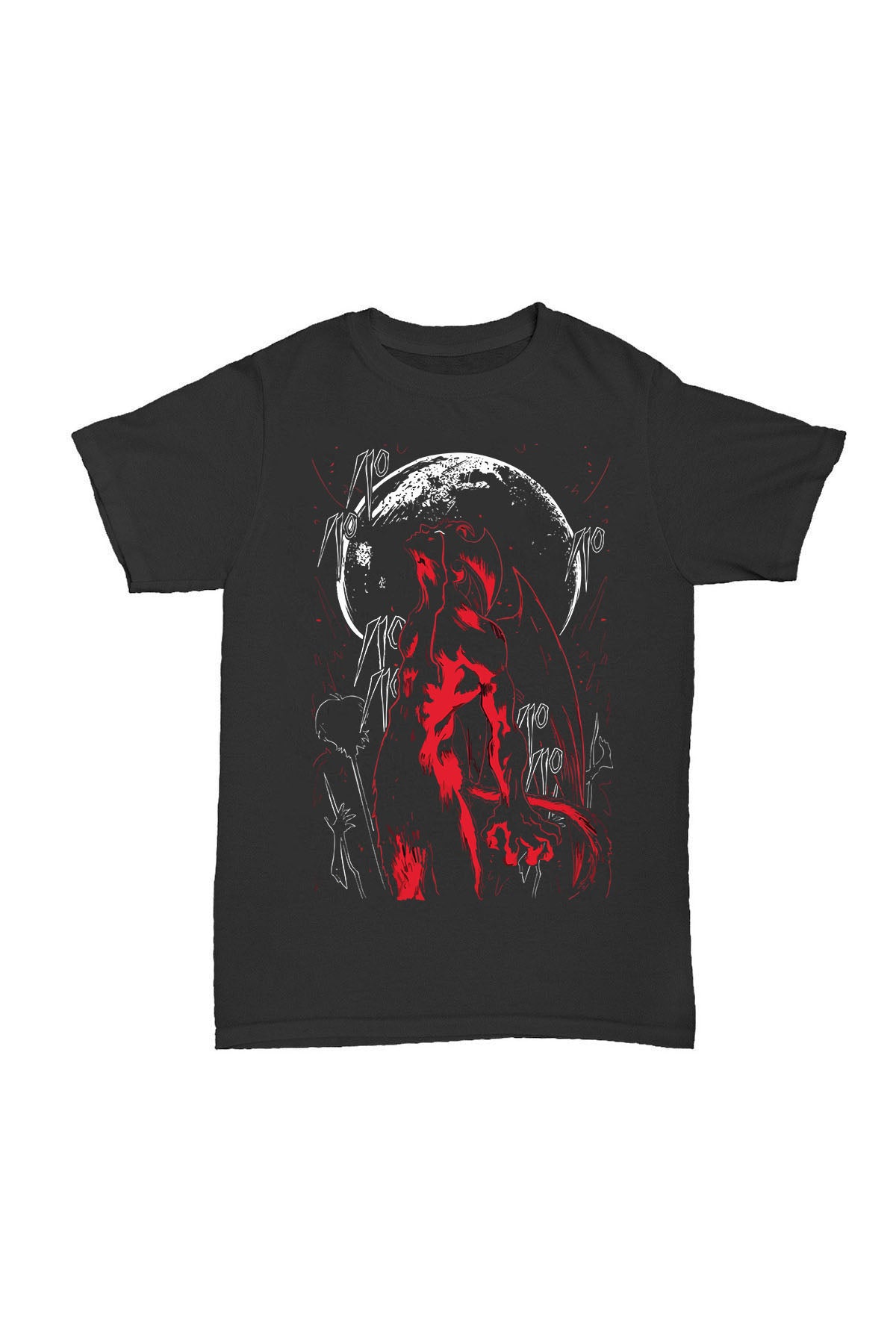 Devil May Cry - Dante Devil Trigger Baskılı Pamuk T-shirt
