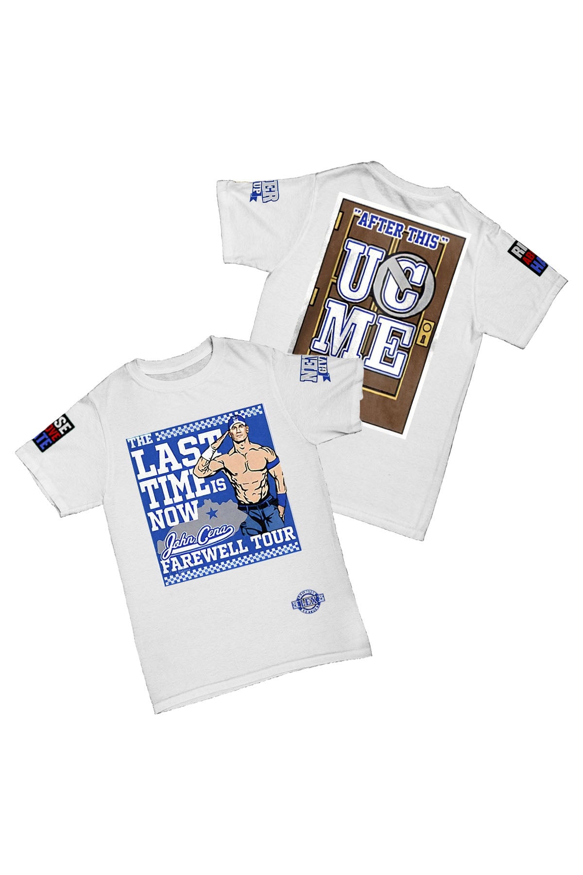 John Cena - Lexington Farewell Tour 2025 Baskılı Pamuk T-shirt
