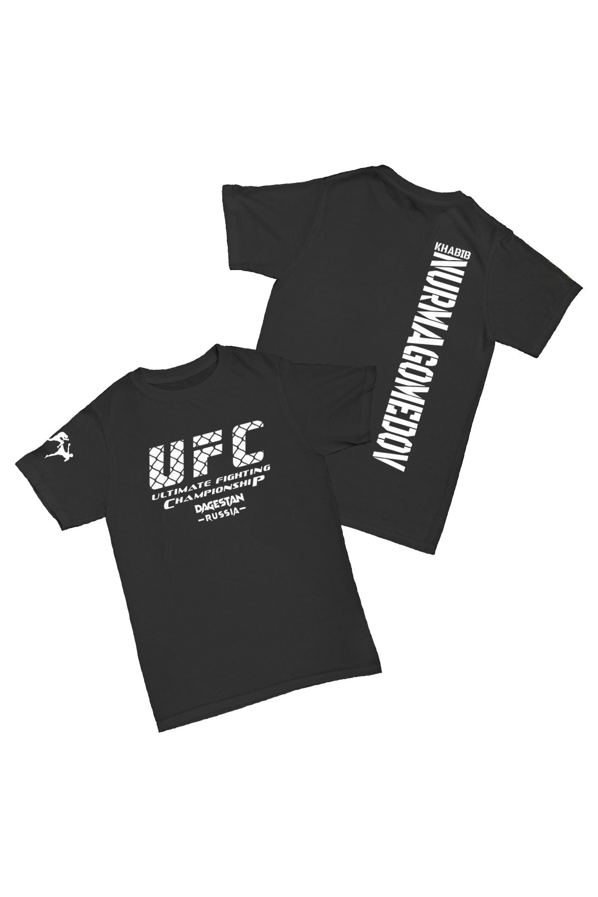 Khabib Nurmagomedov - UFC Baskılı Pamuk T-shirt