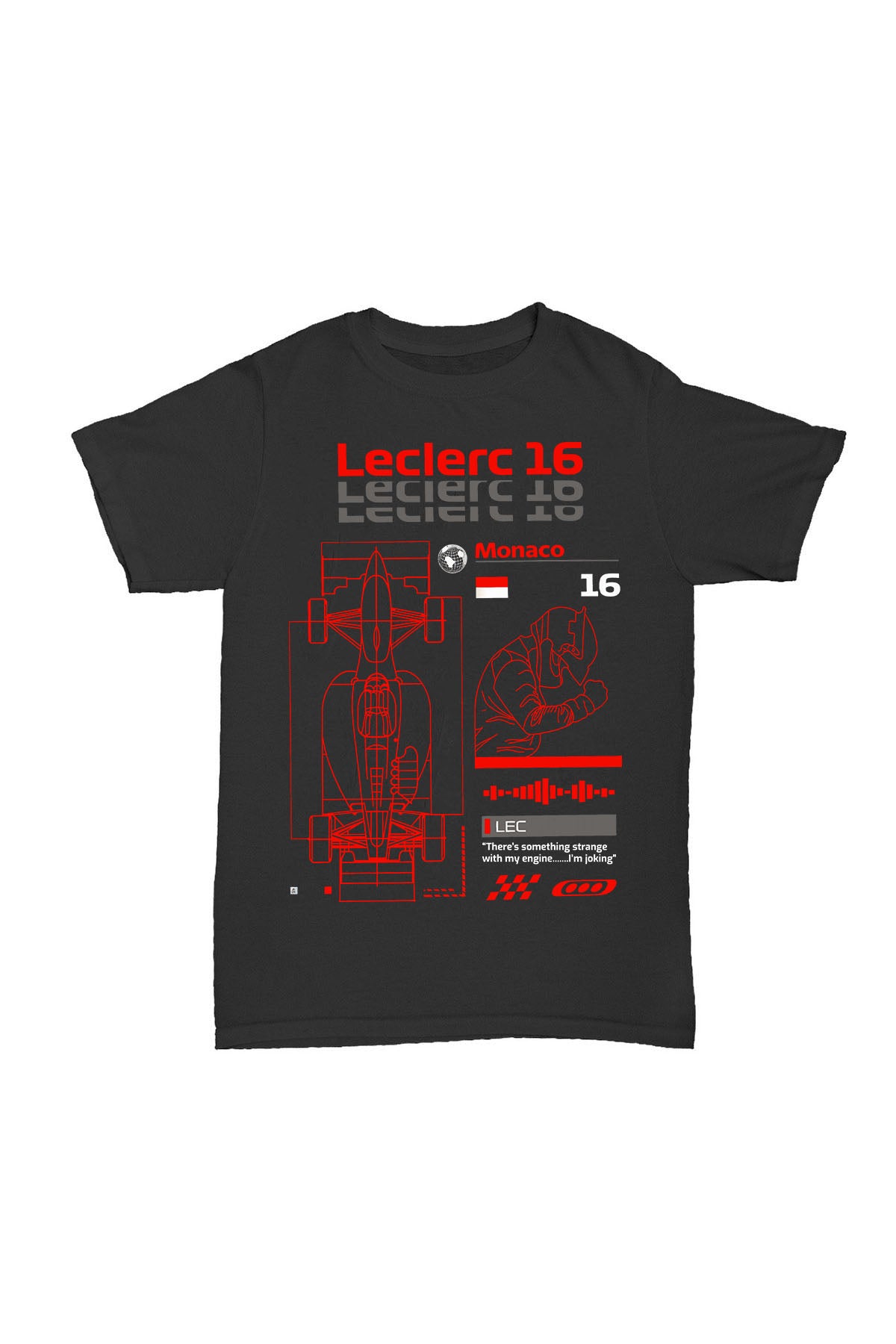 Charles Leclerc - Pamuk T-shirt