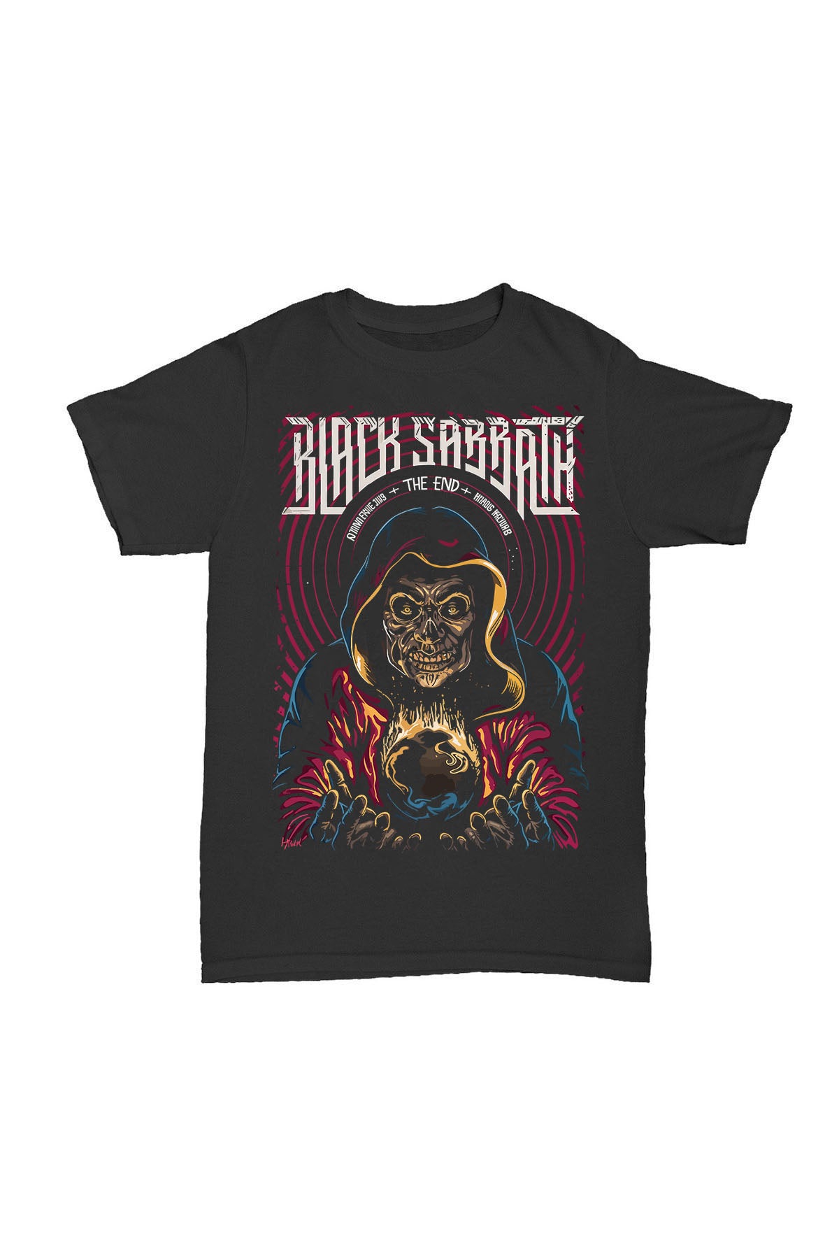 Black Sabbath - Baskılı Pamuk T-shirt