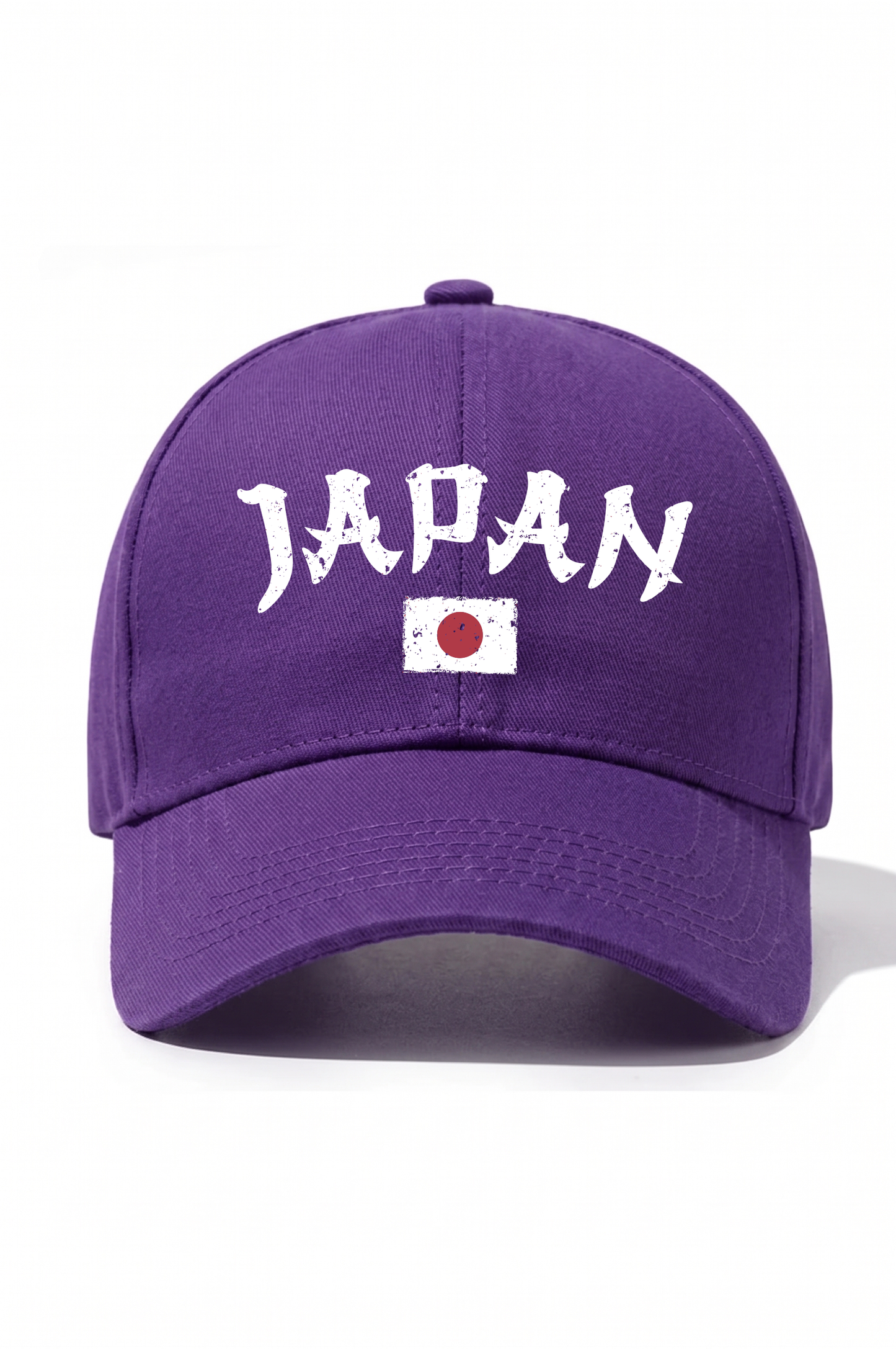 Japan Baskılı Pamuk Şapka - Mor