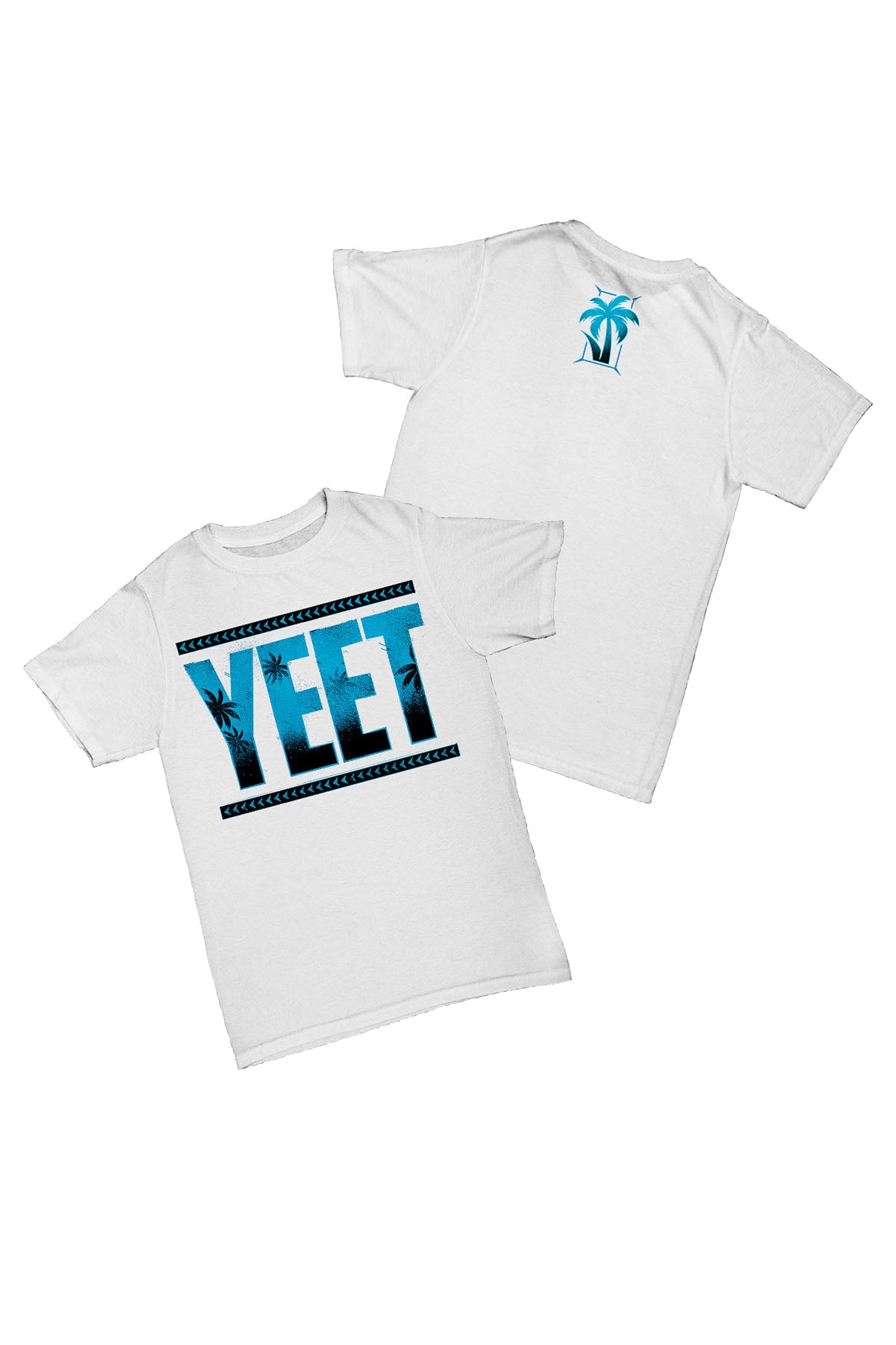 The Usos - Jey Uso Beyaz YEET Baskılı Pamuk T-shirt