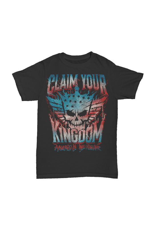 Cody Rhodes - Claim Your Kingdom Baskılı Pamuk T-shirt