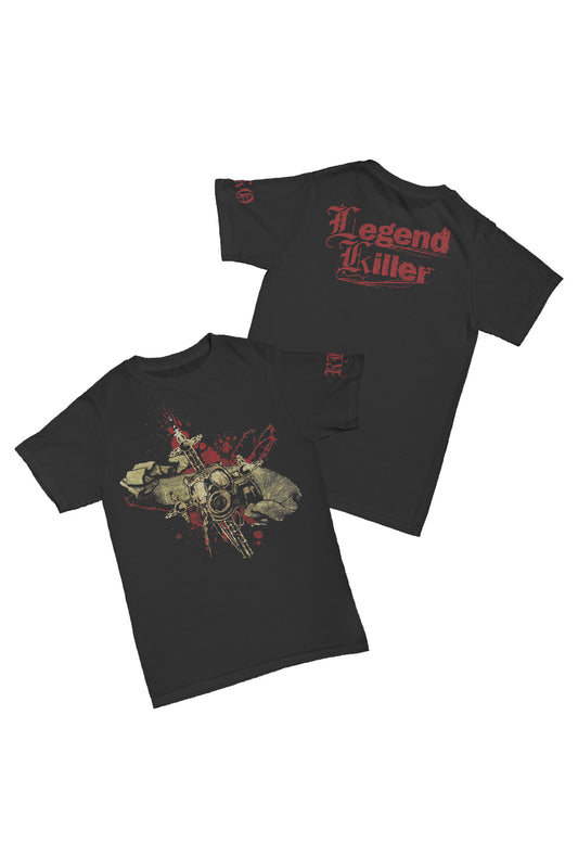 Randy Orton - Legend Killer Gas Mask Baskılı Pamuk T-shirt