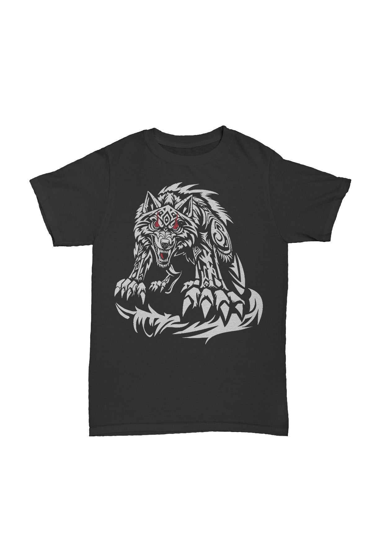 Jacob Fatu - Wolf  Baskılı Pamuk T-shirt