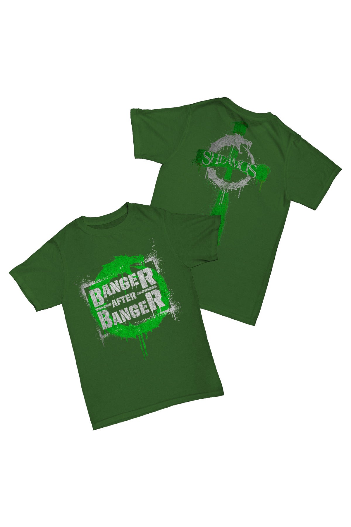 Sheamus - Banger After Banger Baskılı Pamuk T-shirt