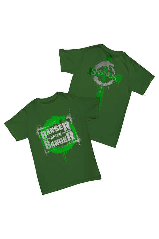 Sheamus - Banger After Banger Baskılı Pamuk T-shirt