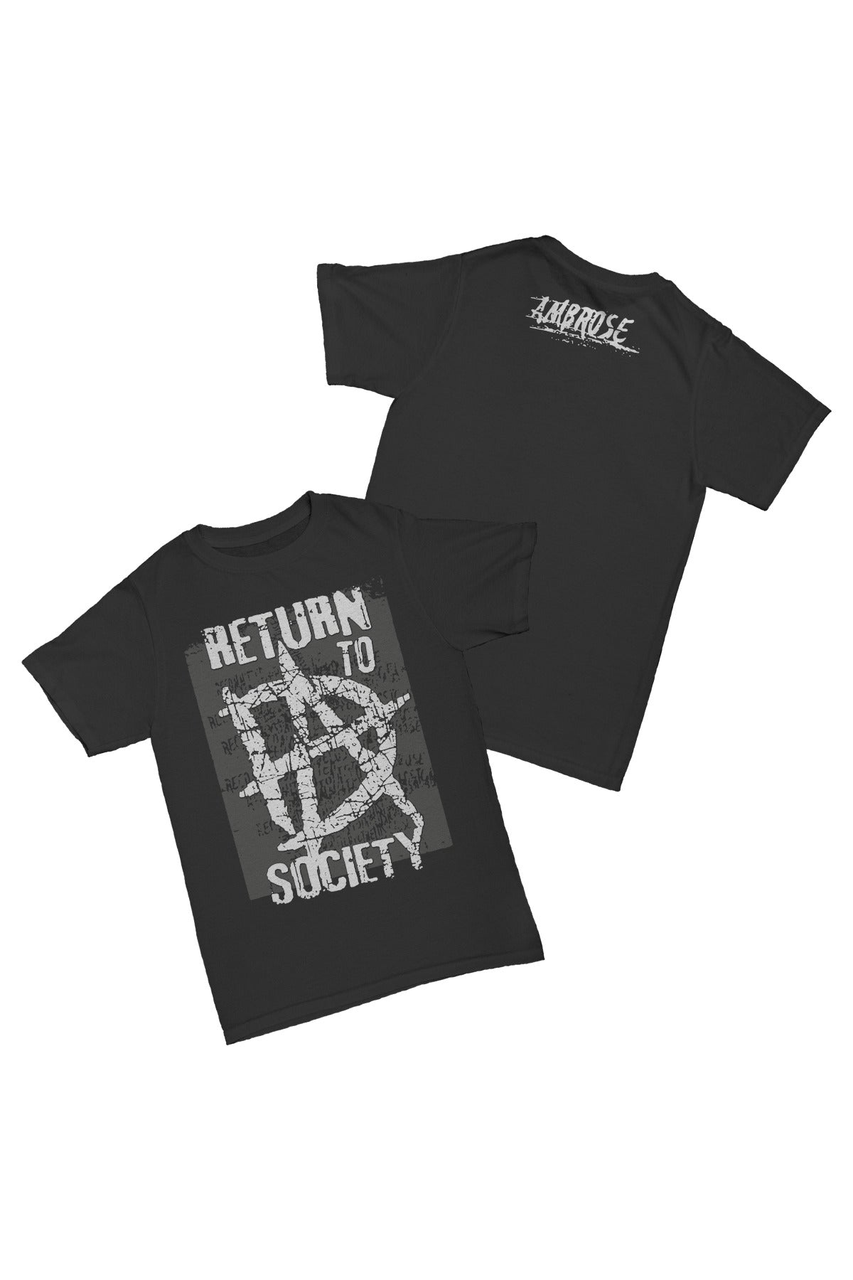Dean Ambrose - Return to Society Baskılı Pamuk T-shirt
