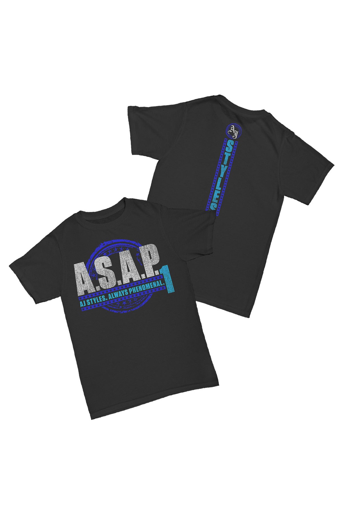 Aj Styles - A.S.A.P. Baskılı Pamuk T-shirt