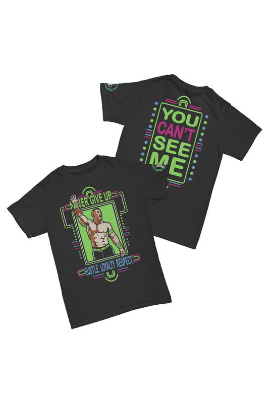 John Cena - Neon Baskılı Pamuk T-shirt