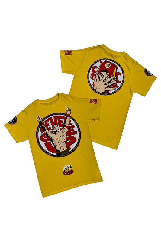 John Cena - U Can't C Me [Sarı] Baskılı Pamuk T-shirt