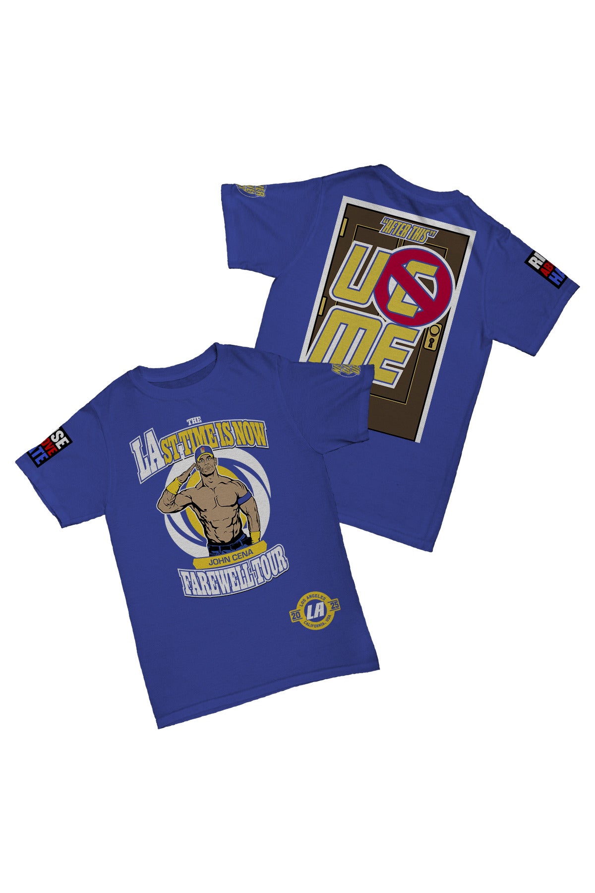 John Cena - Farewell Tour 2025 Money In The Bank Los Angeles Baskılı Pamuk T-shirt