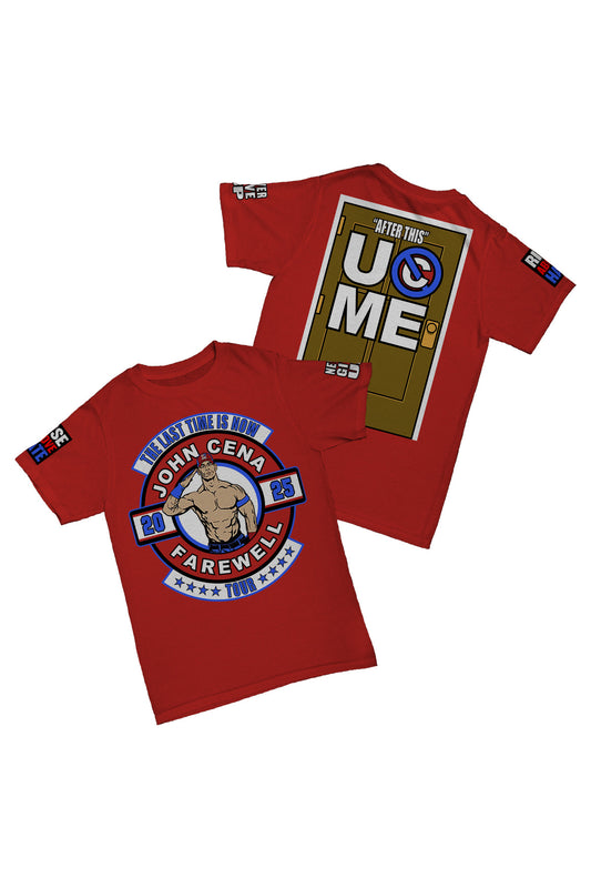 John Cena - Farewell Tour Baskılı Pamuk T-shirt