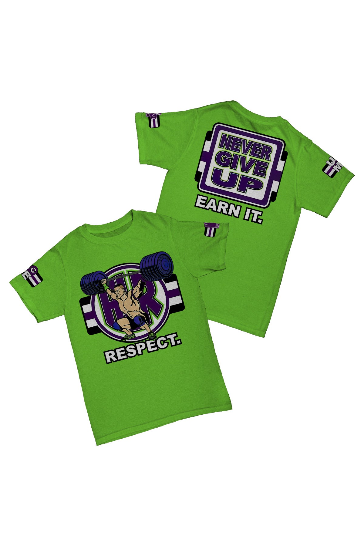 John Cena - Cenation Respect Baskılı Pamuk T-shirt