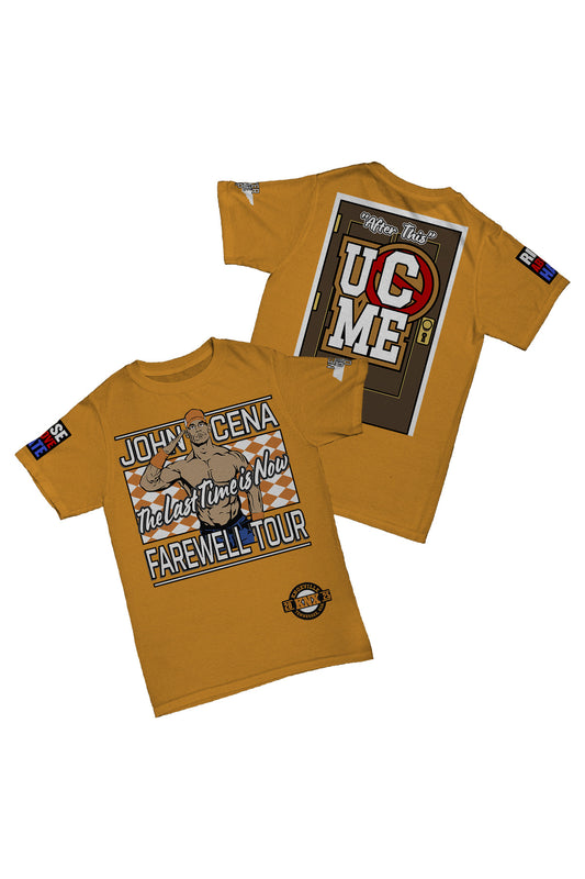 John Cena - Farewell Tour 2025 Knoxville Baskılı Pamuk T-shirt