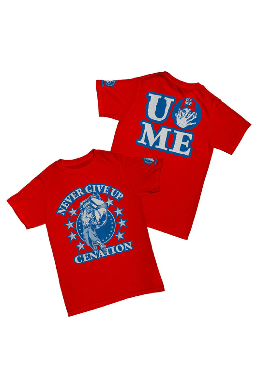 John Cena - Persevere Baskılı Pamuk T-shirt