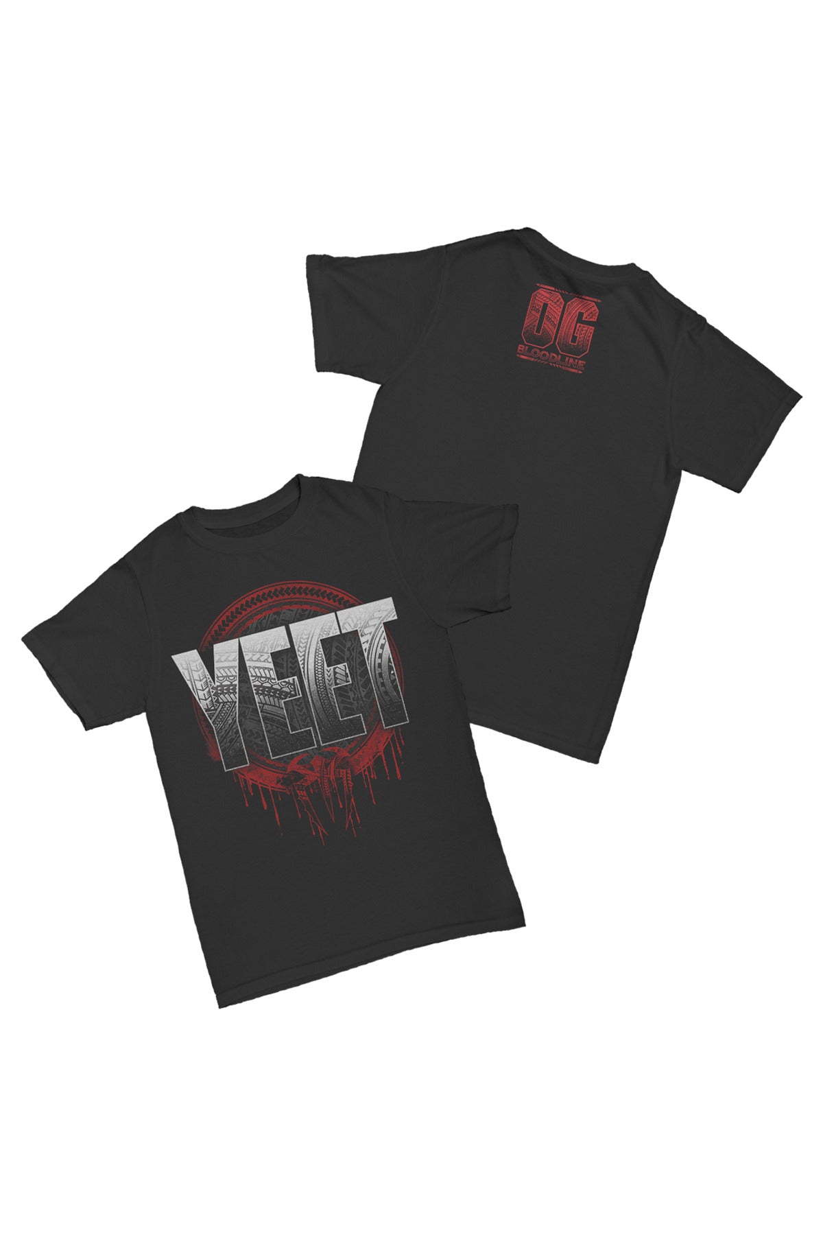 Roman Reigns & The Usos - YEET Baskılı Pamuk T-shirt