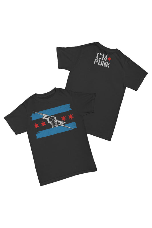 Cm Punk - Return of CM Punk Baskılı Pamuk T-shirt