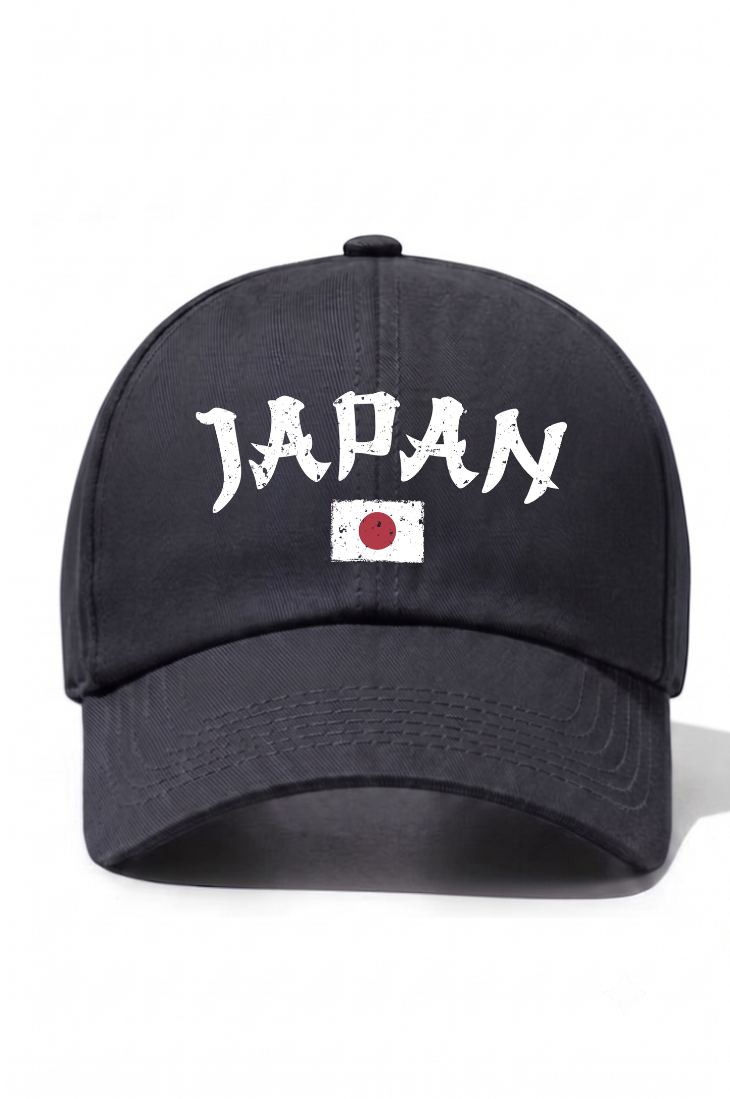 Japan Baskılı Pamuk Şapka - Füme